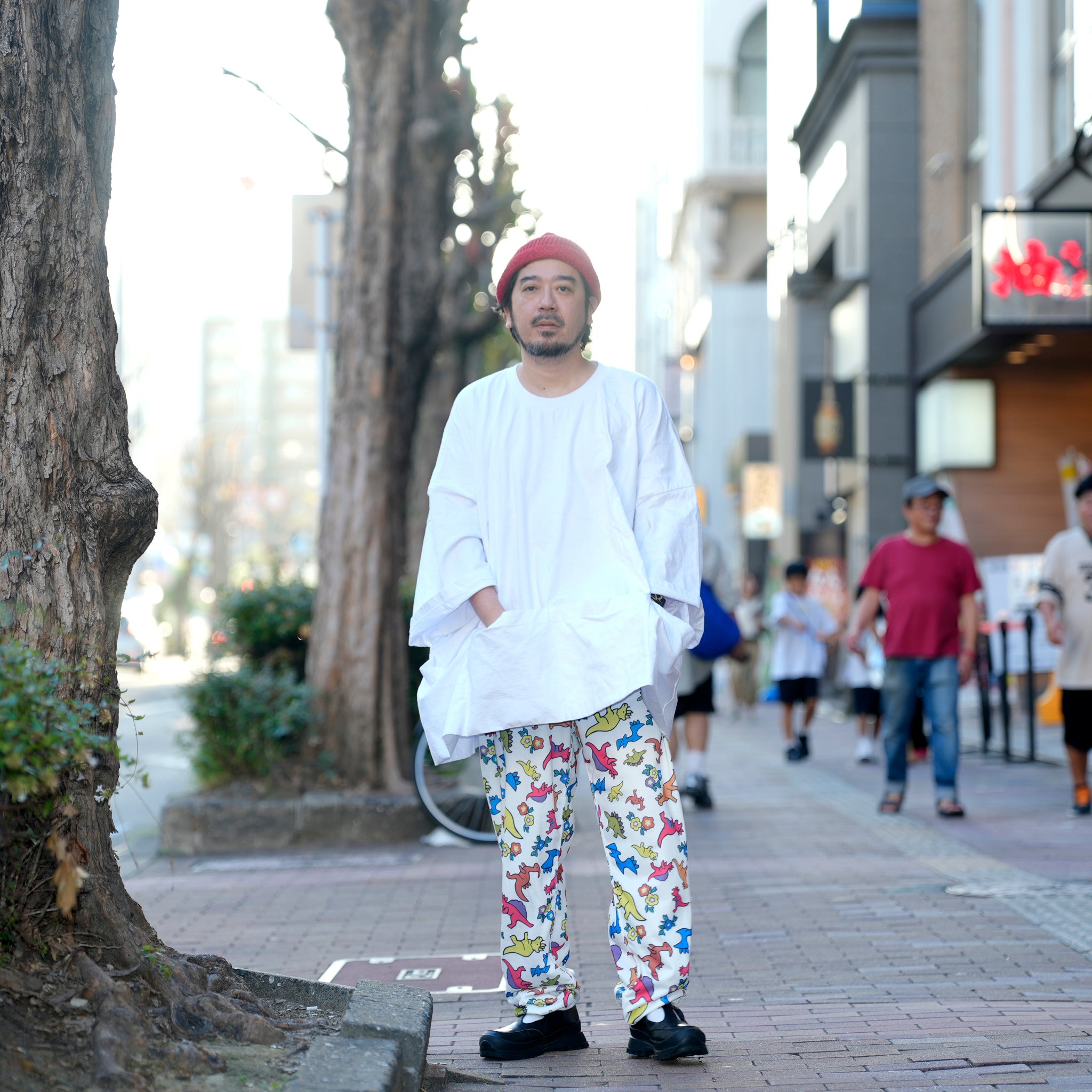 ダイナソースウェットパンツ | Color_Multi | No_opizi254013_multi【OPULENCE_オーピュレンス】