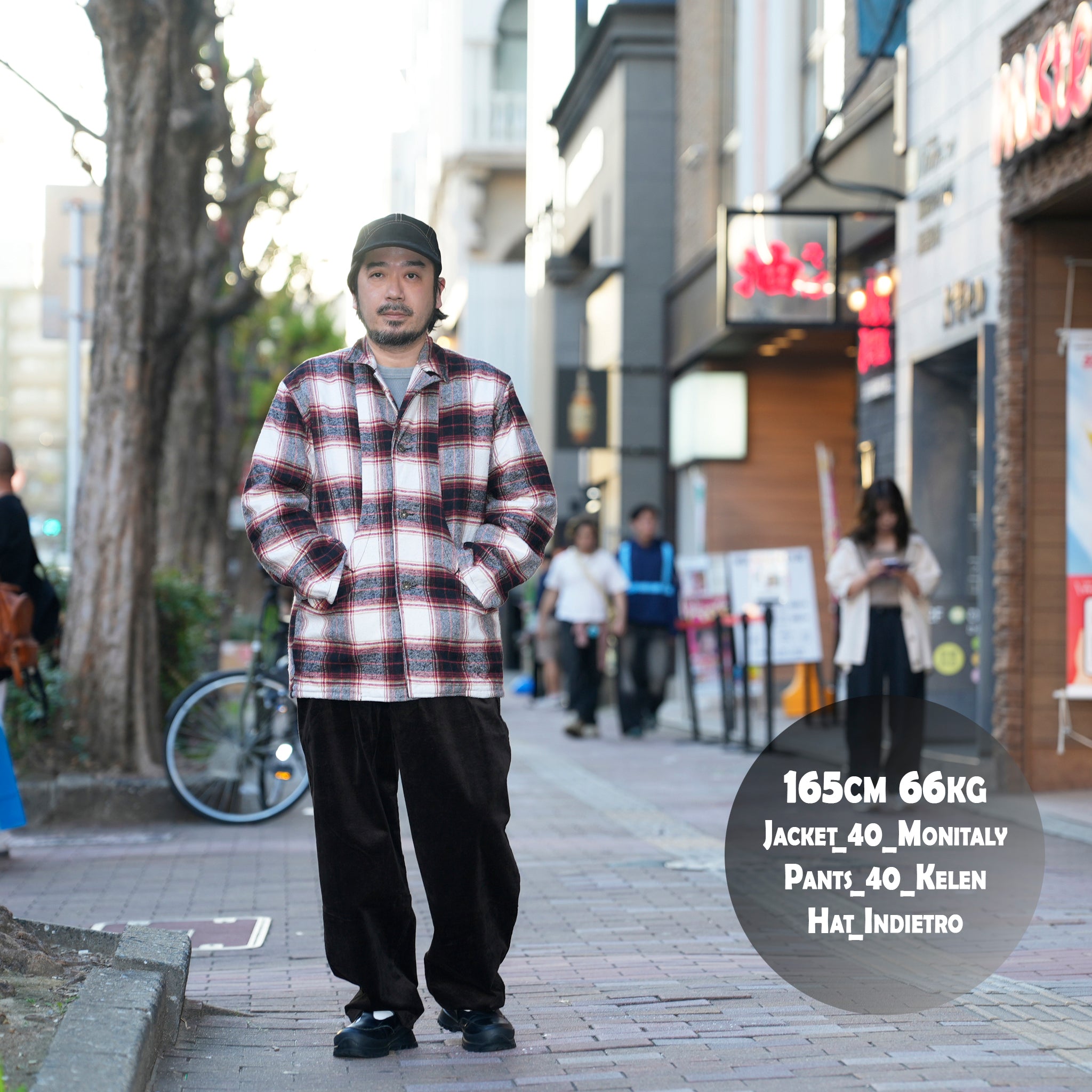 Harvester Jacket | Color_Check 72887 | No_m32869-2_check 72887【MONITALY_モニタリー】