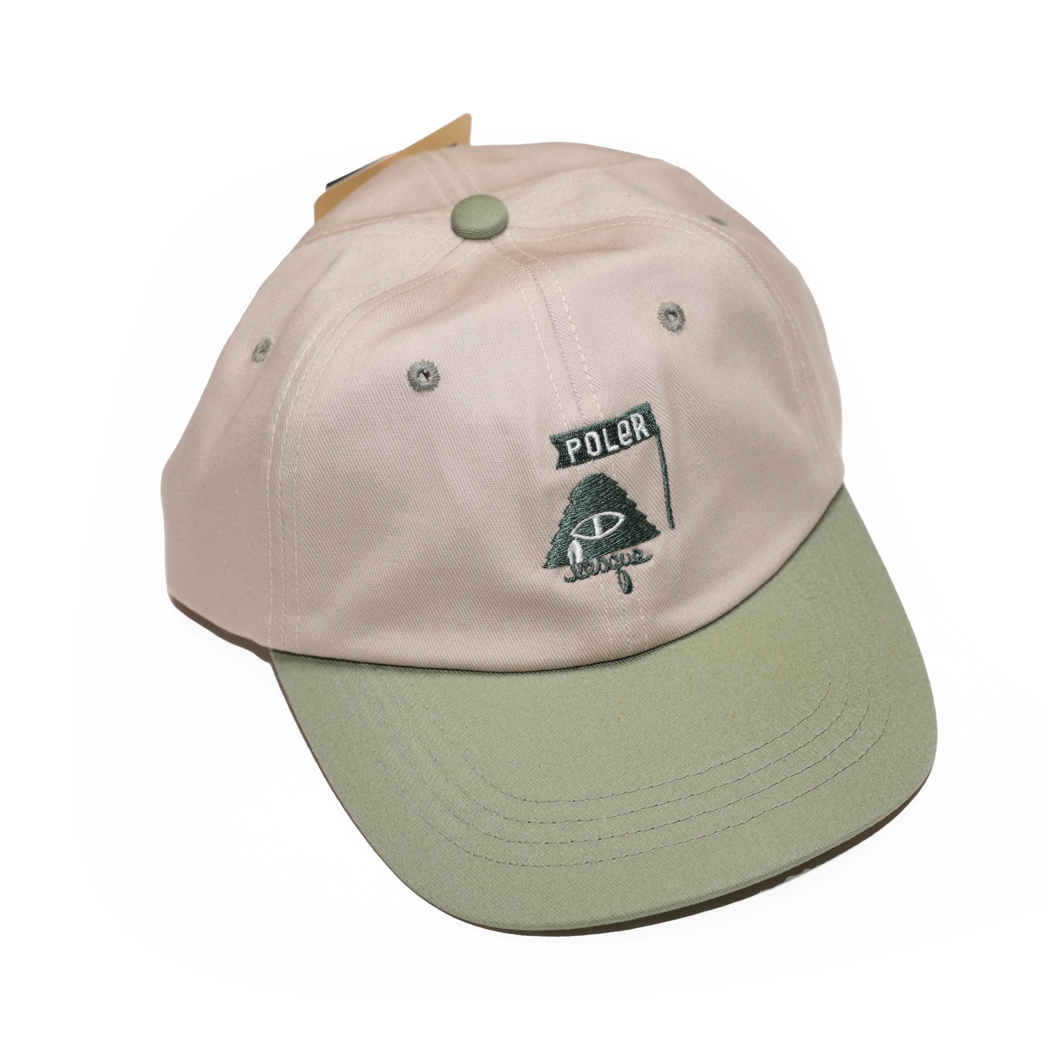 BASEBALL CAP | Color:Cream Sage【POLER_ポーラー】251MCV0199