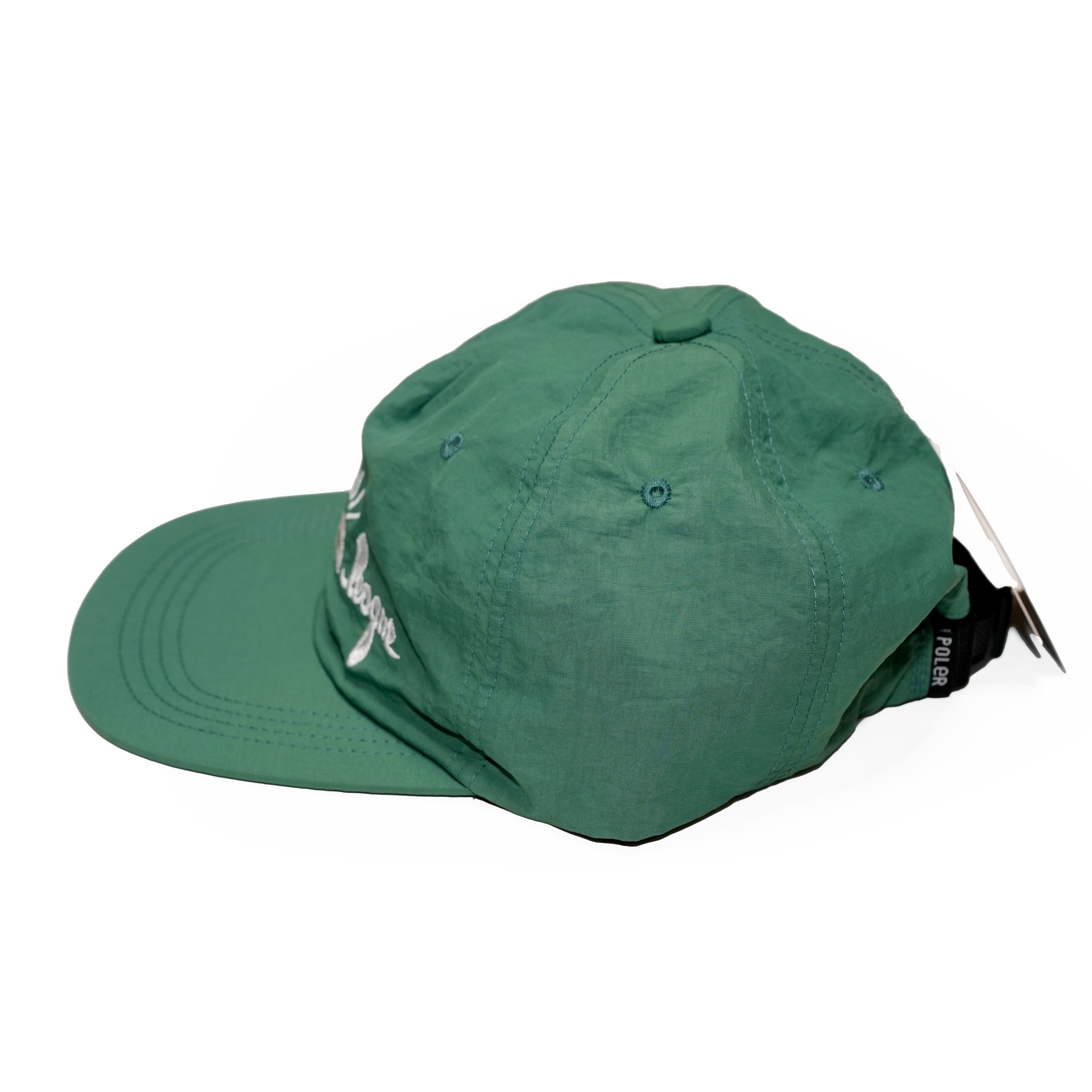 EMB NYLON CAP | Color:Green【POLER_ポーラー】251MCV0200