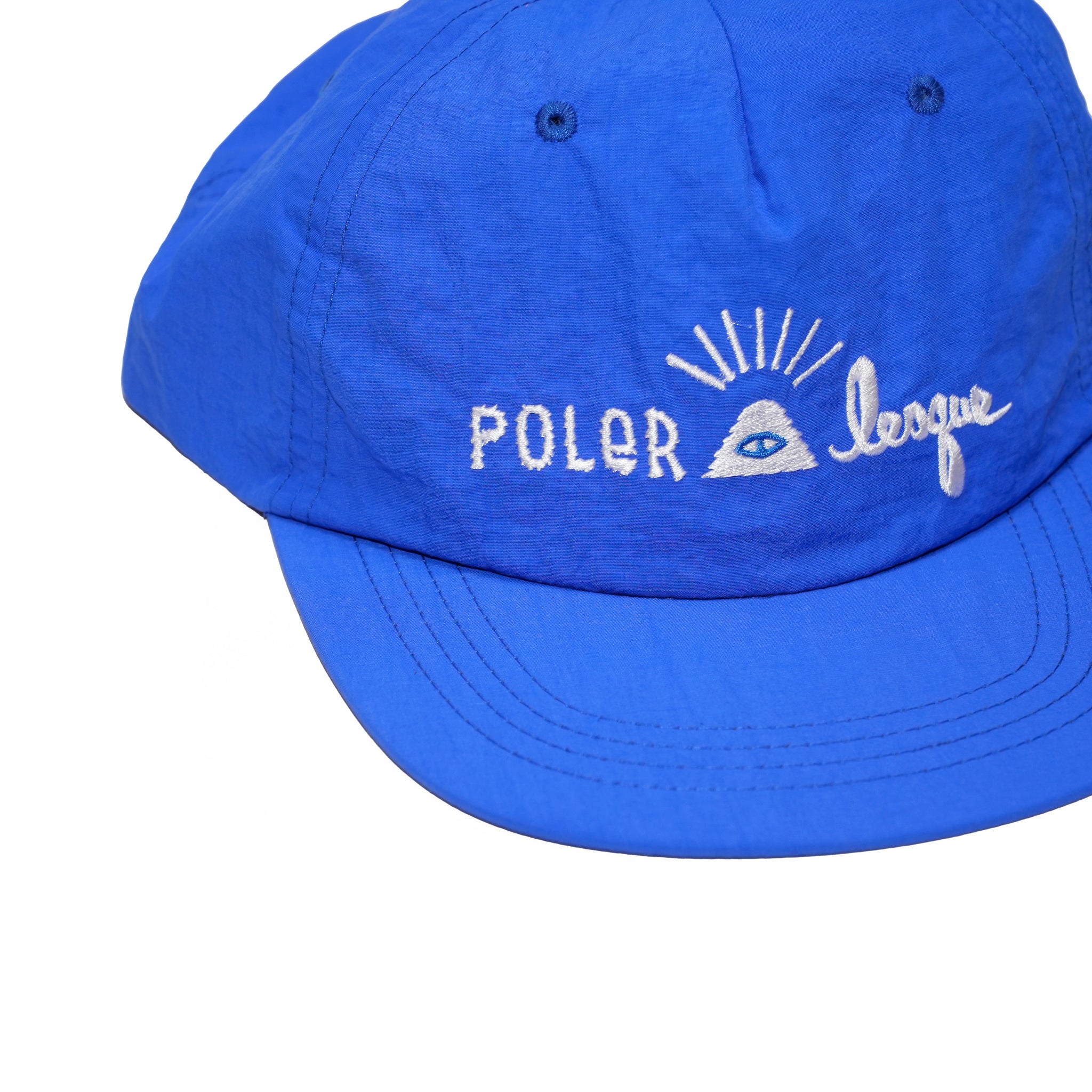 EMB NYLON CAP | Color:Blue【POLER_ポーラー】251MCV0200