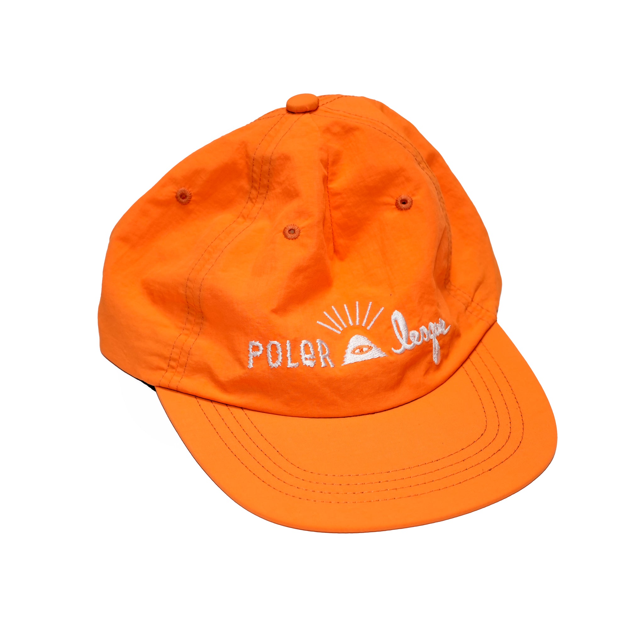EMB NYLON CAP | Color:Light Orange【POLER_ポーラー】251MCV0200