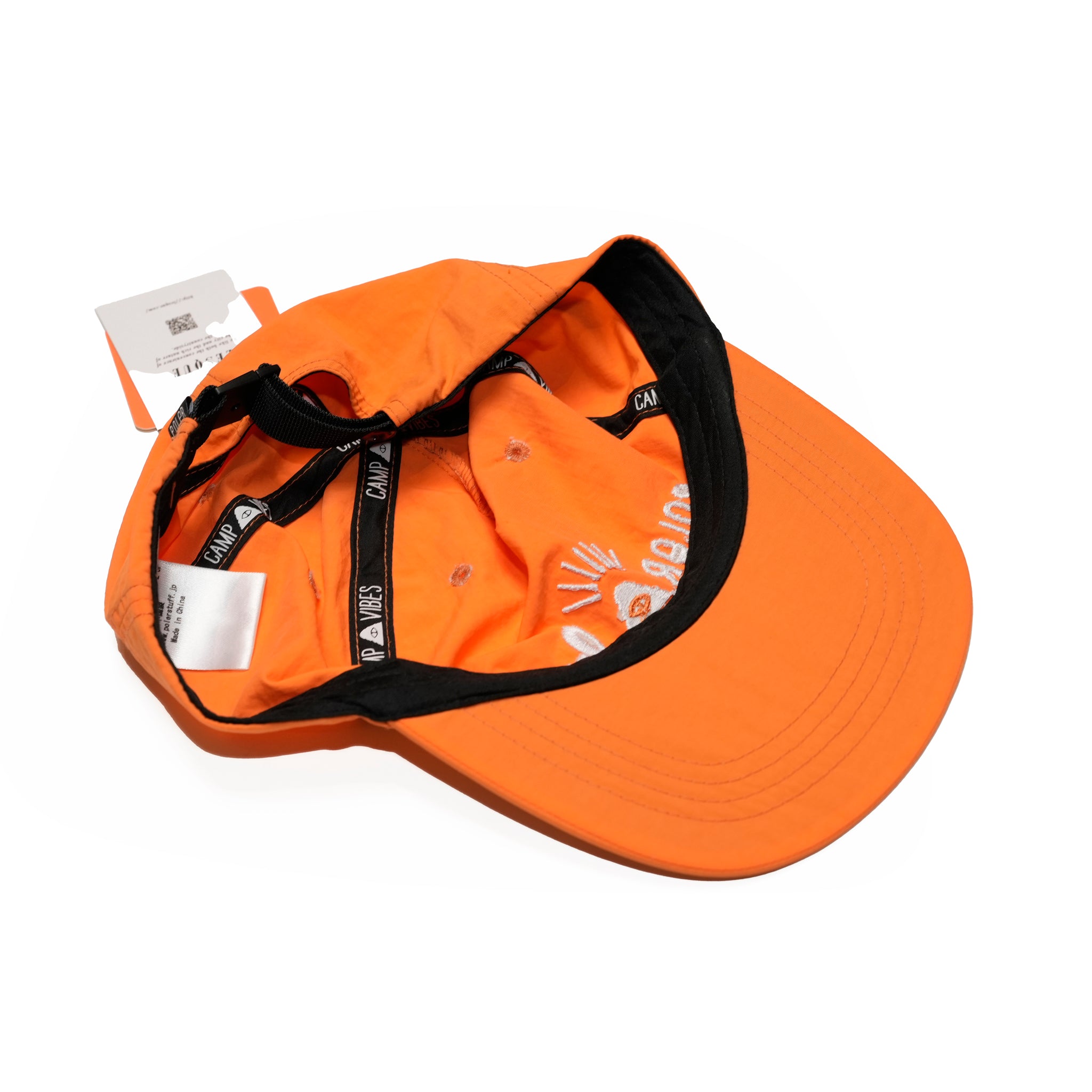 EMB NYLON CAP | Color:Light Orange【POLER_ポーラー】251MCV0200