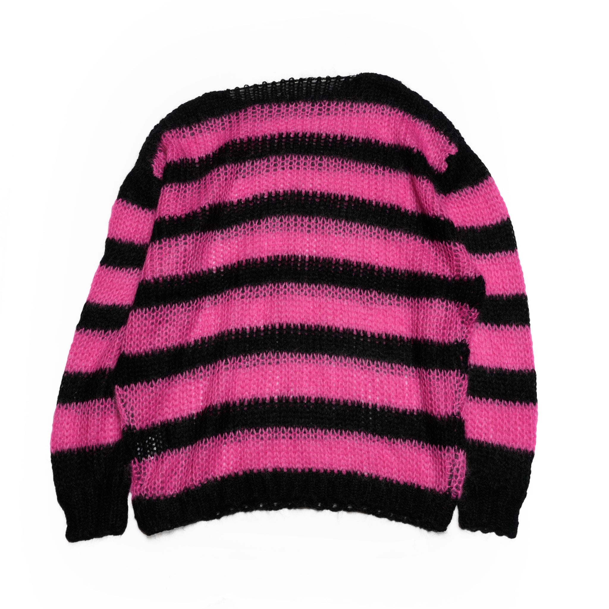Mesh Mohair knit / Pink【AMBERGLEAM_アンバーグリーム】1320151113