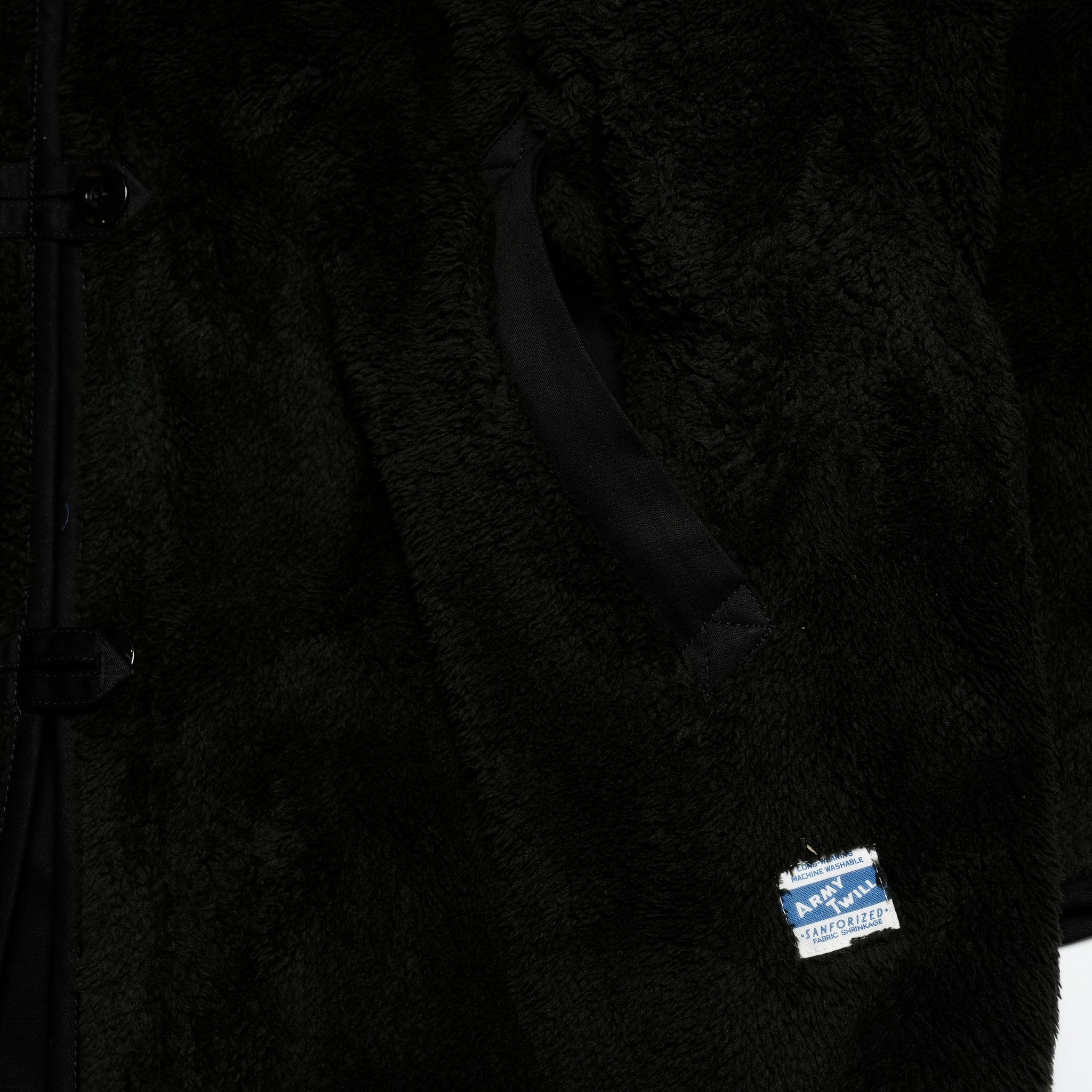 Broken Twill Reversible Coat | Color_Black | No_am-2554007_black【ARMY