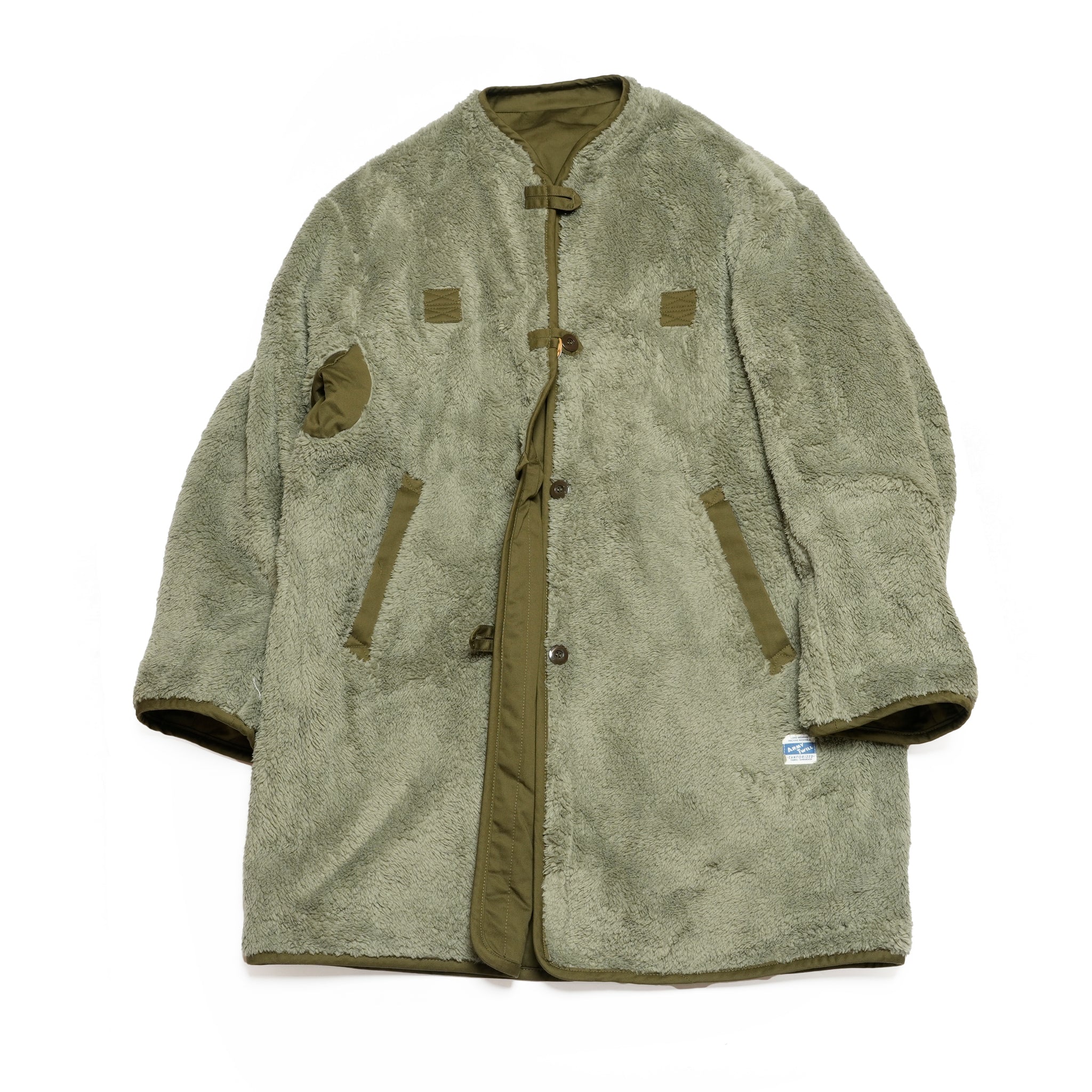 21aw ARMY TWILL アーミーツイルフランス軍 リバーシブルボアコート ARMY TWILL（アーミーツイル）の「ARMY TWILL × B:MING by BEAMS