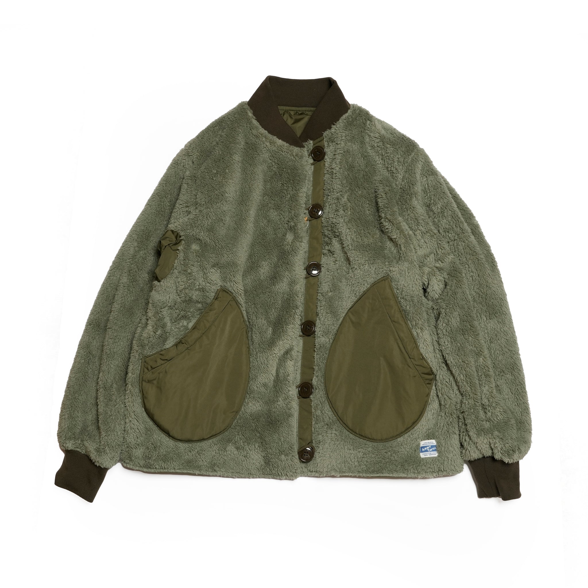 Pe Weather Reversible Blouson | Color_Khaki | No_am-2554005_khaki【ARMY TWILL_アーミーツイル】