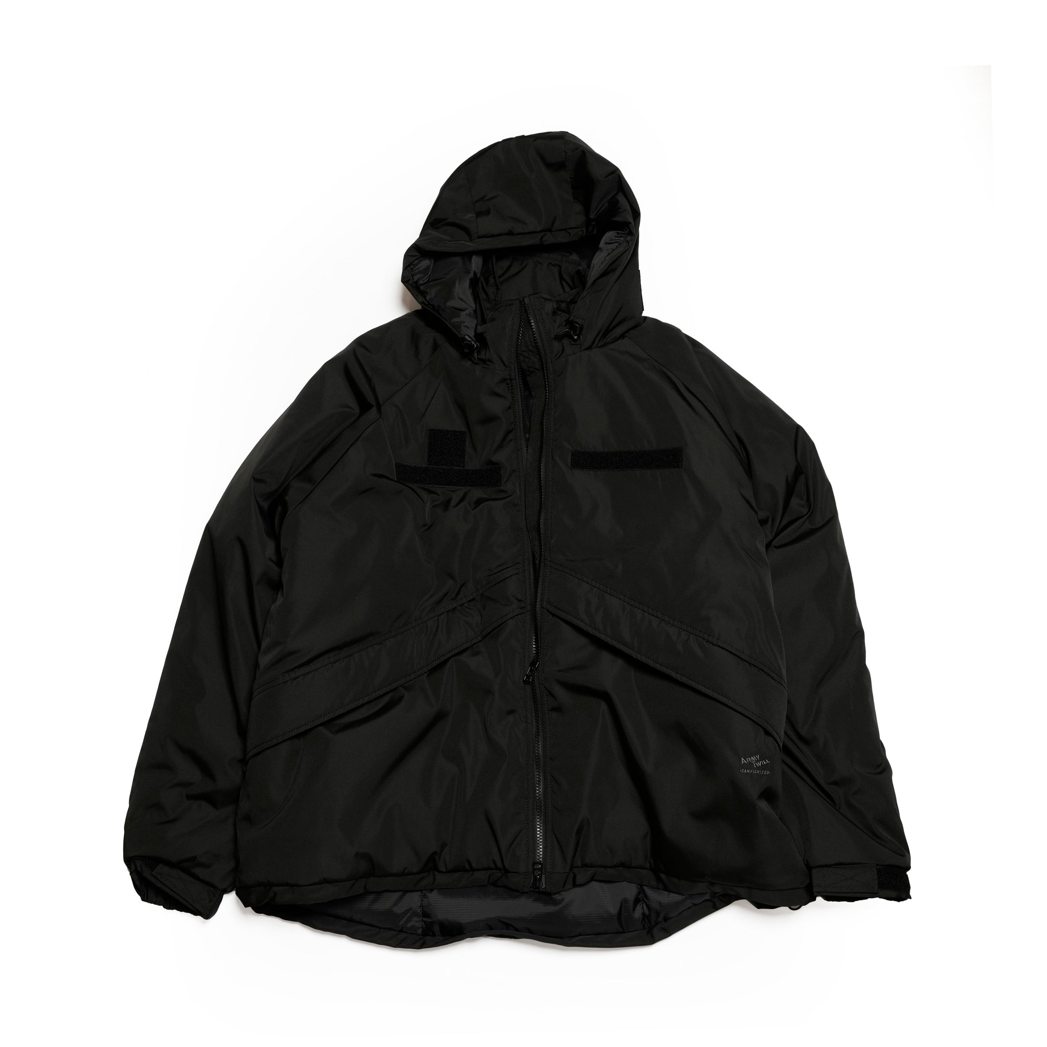 【ARMY TWILL】メッシュフーディ　黒 ARMY TWILL】メッシュフーディ 黒 ARMY TWILL（アーミーツイル