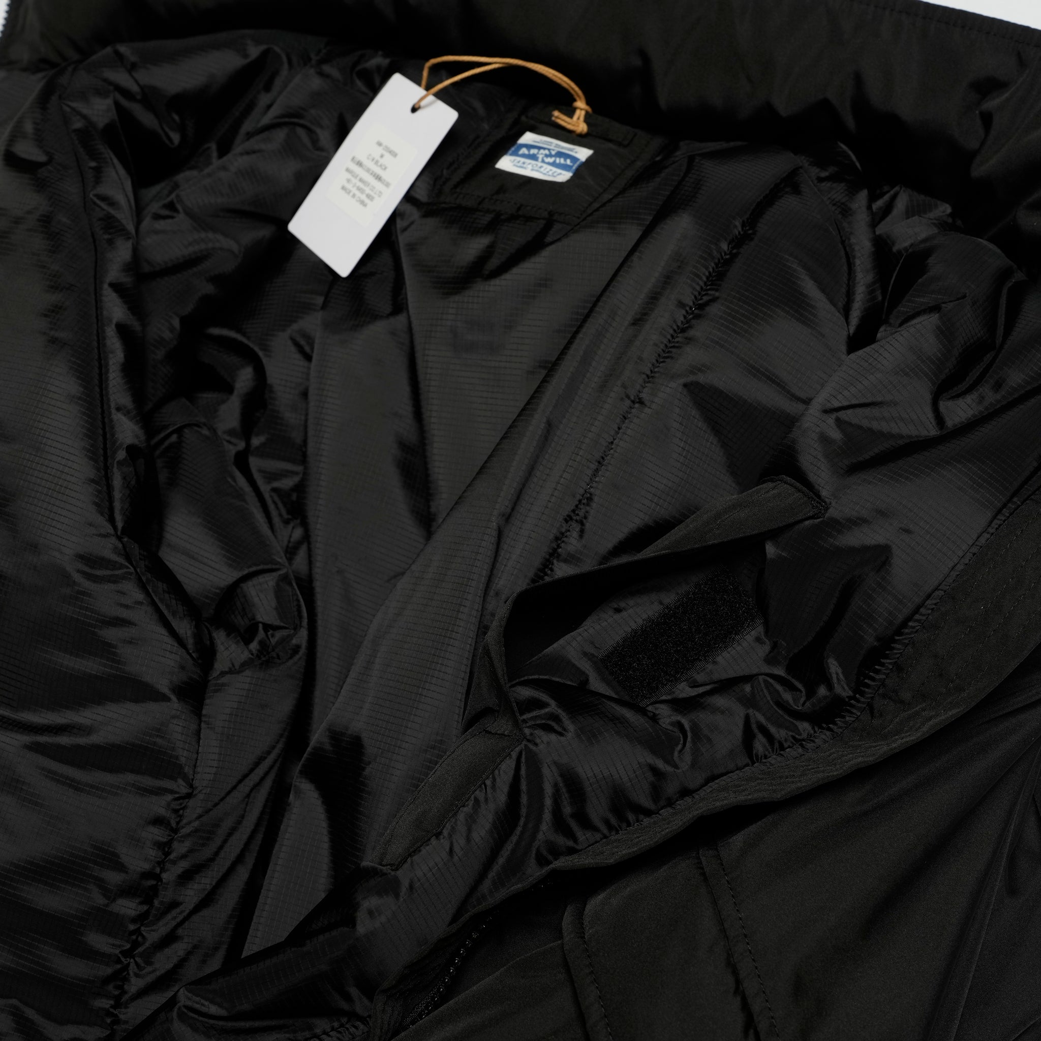Pe Weather Padding Jacket | Color_Black | No_am-2554006_black【ARMY TWILL_アーミーツイル】