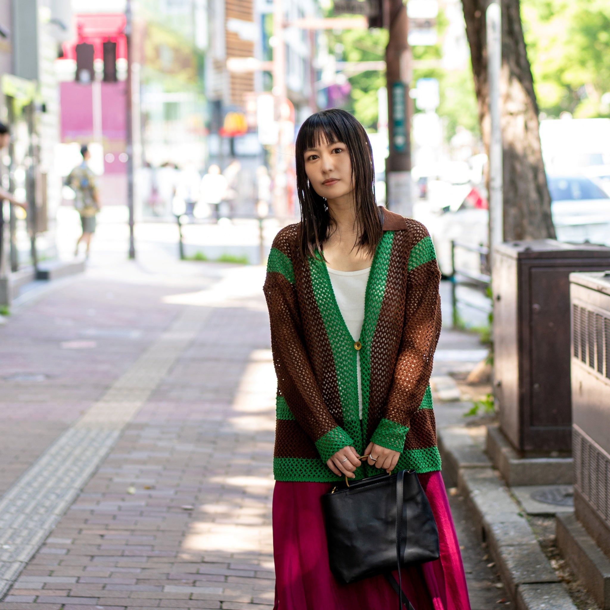 FK001 | カーディガン – Green | FULAT