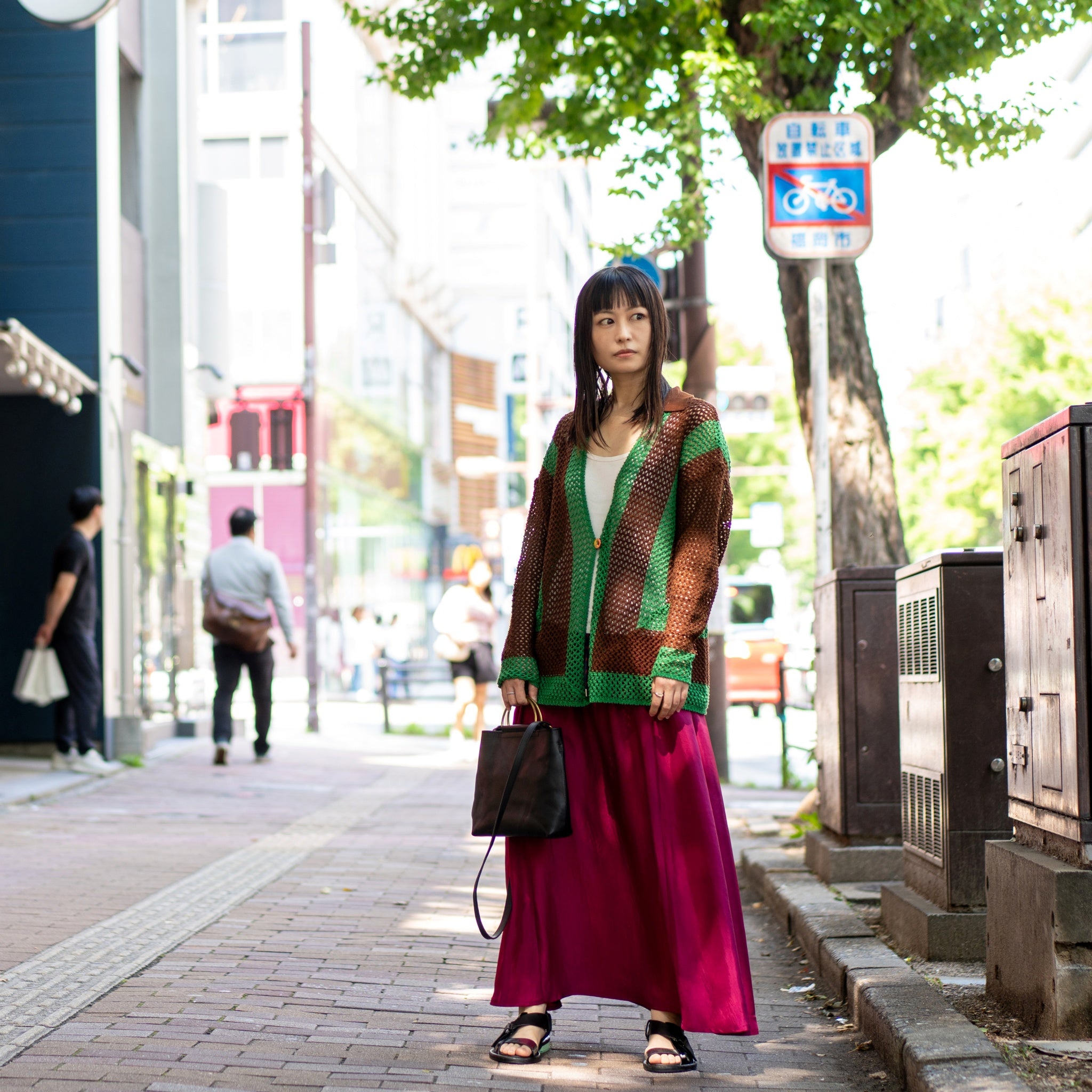 FK001 | カーディガン – Green | FULAT