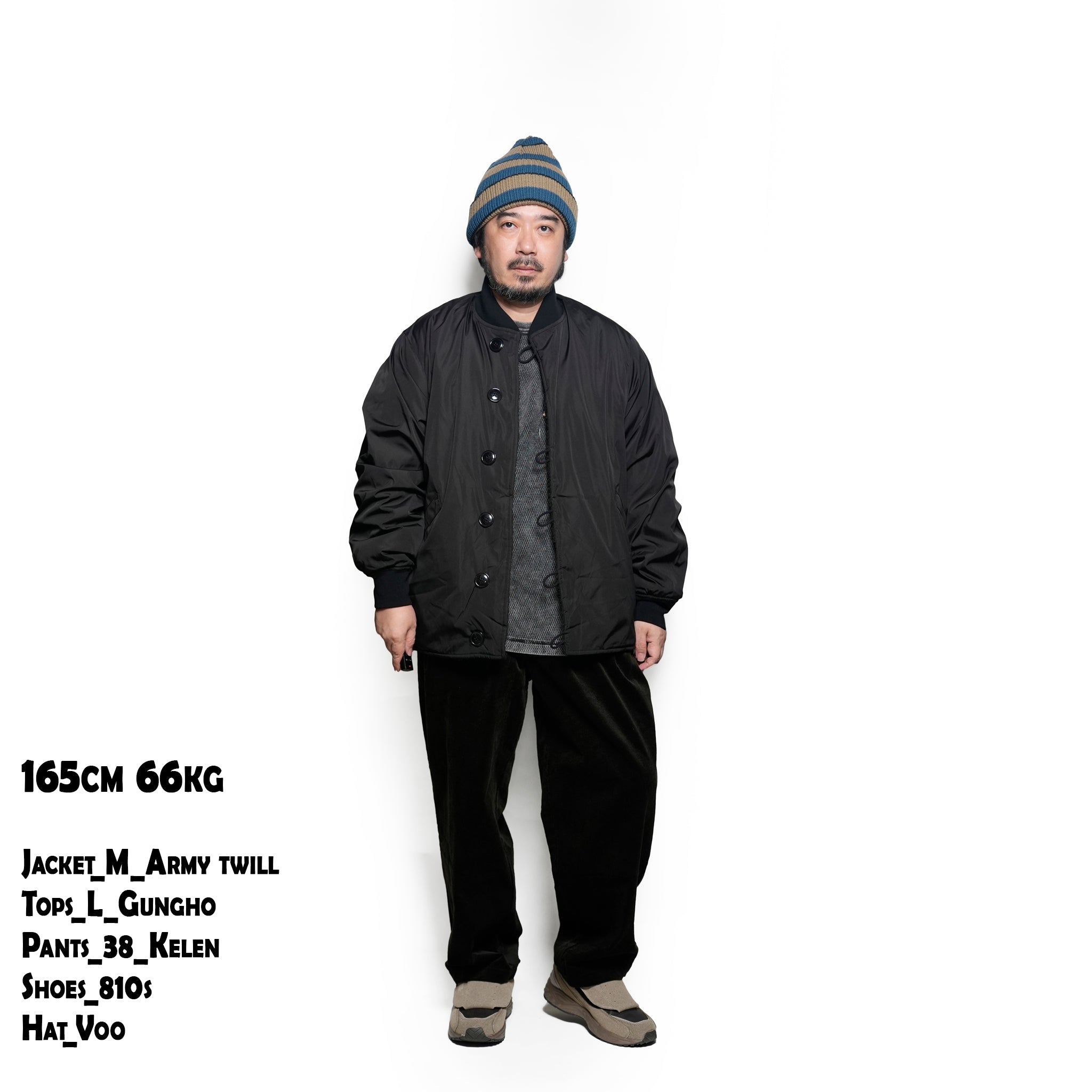 Pe Weather Reversible Blouson | Color_Black | No_am-2554005_black