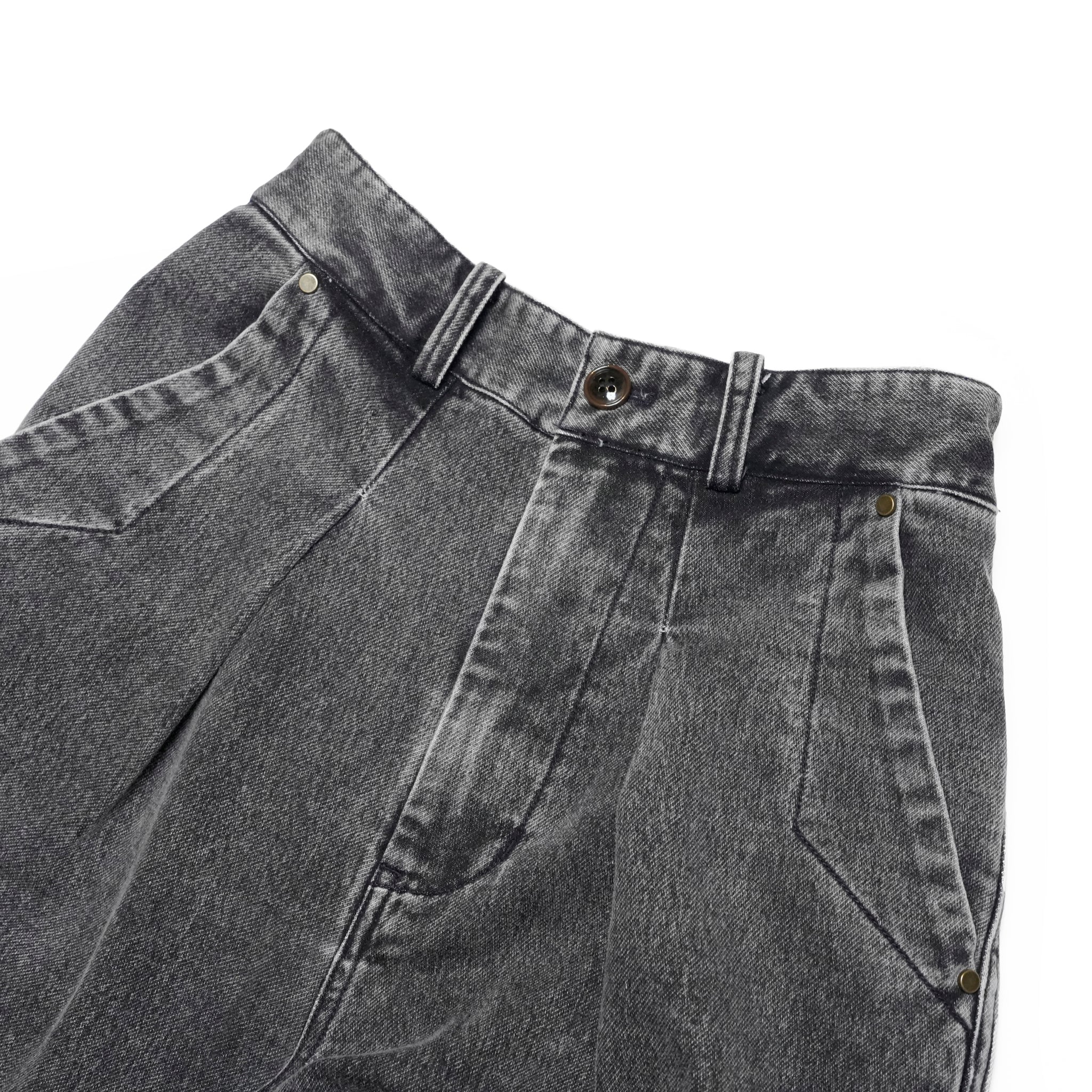 25165-9259P_gray  | コクーンニットジーンズ | Color:Gray 【Garance et VioLette】【ANGELINA_アンジェリーナ】