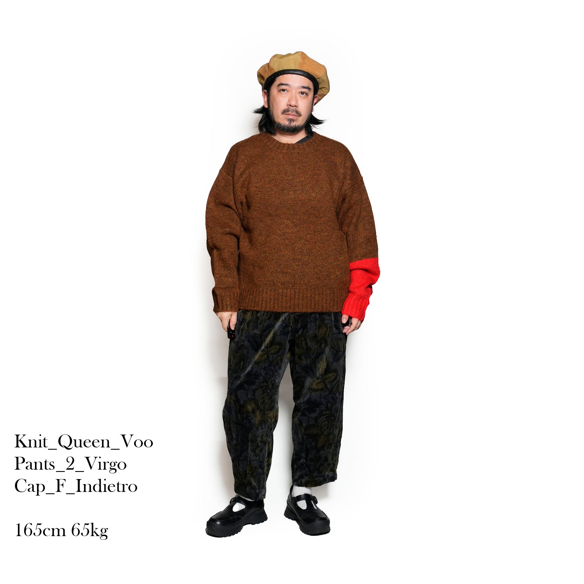 VOO-1208_CAMEL | VOOHAIR JUMPER | Color:Camel【VOO_ヴォー】