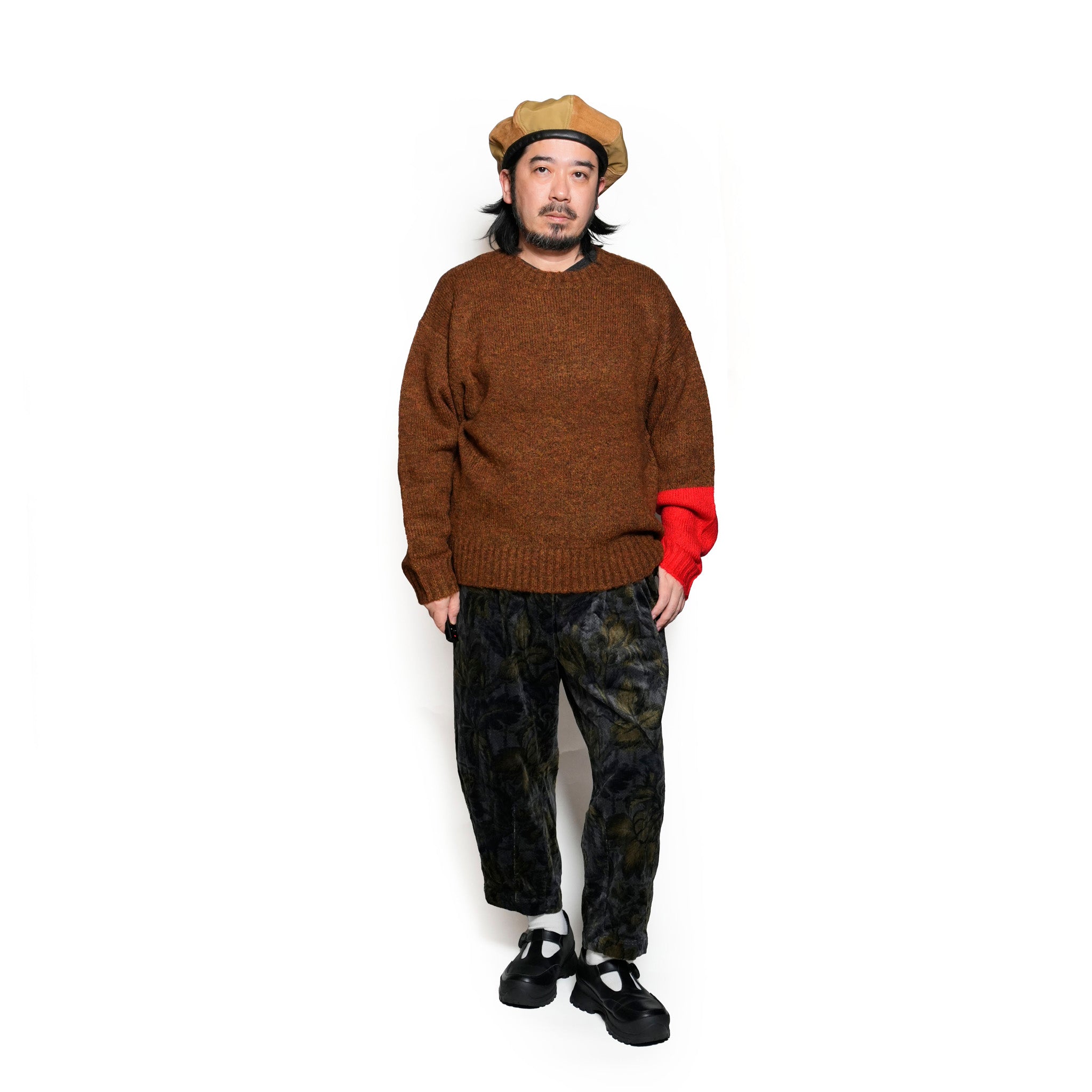 VOO-1208_CAMEL | VOOHAIR JUMPER | Color:Camel【VOO_ヴォー】