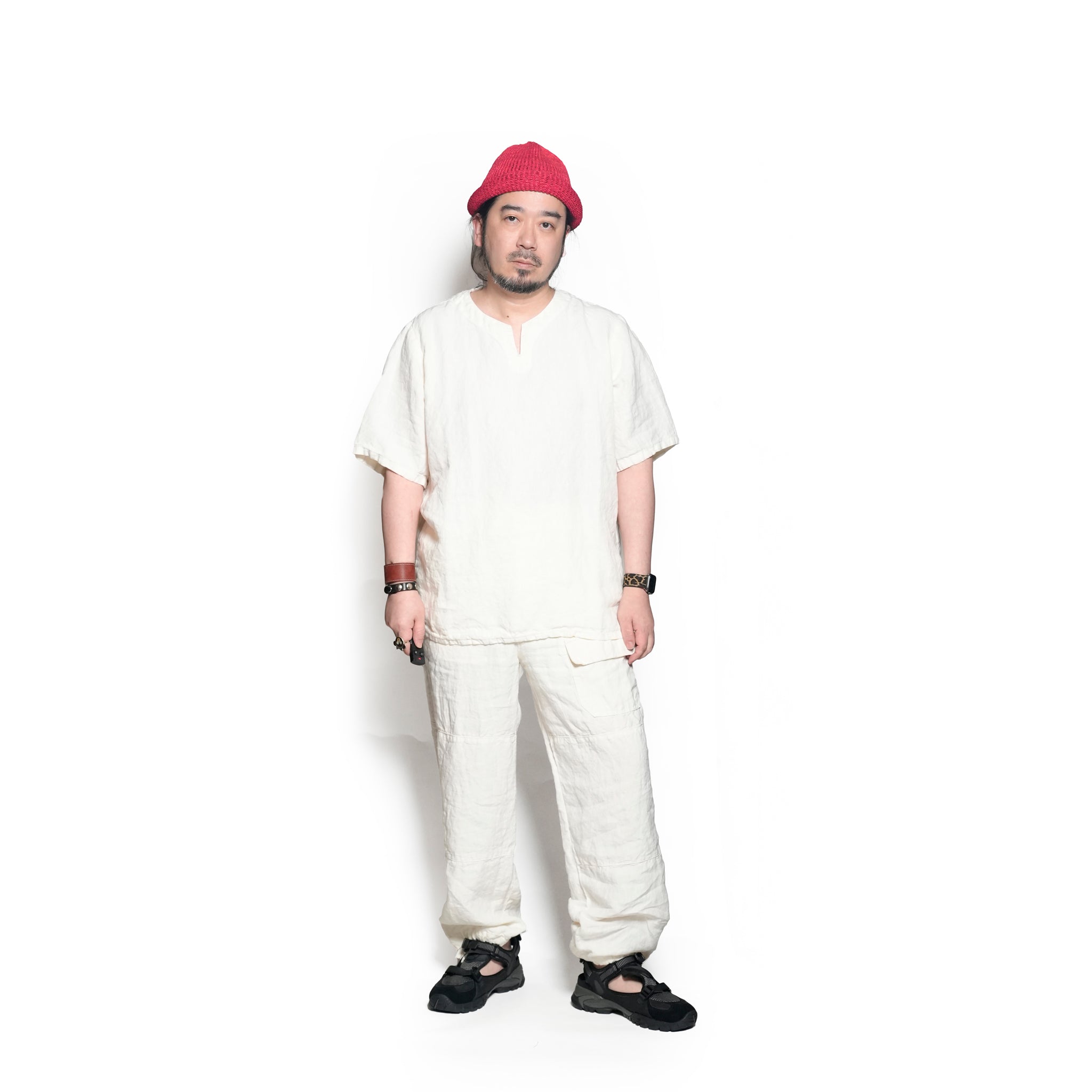 LIBERTY SHIRTS | Color:01-Natural | S0704101_01-NATURAL / 02-NAVY【NASNGWAM_ナスングワム】