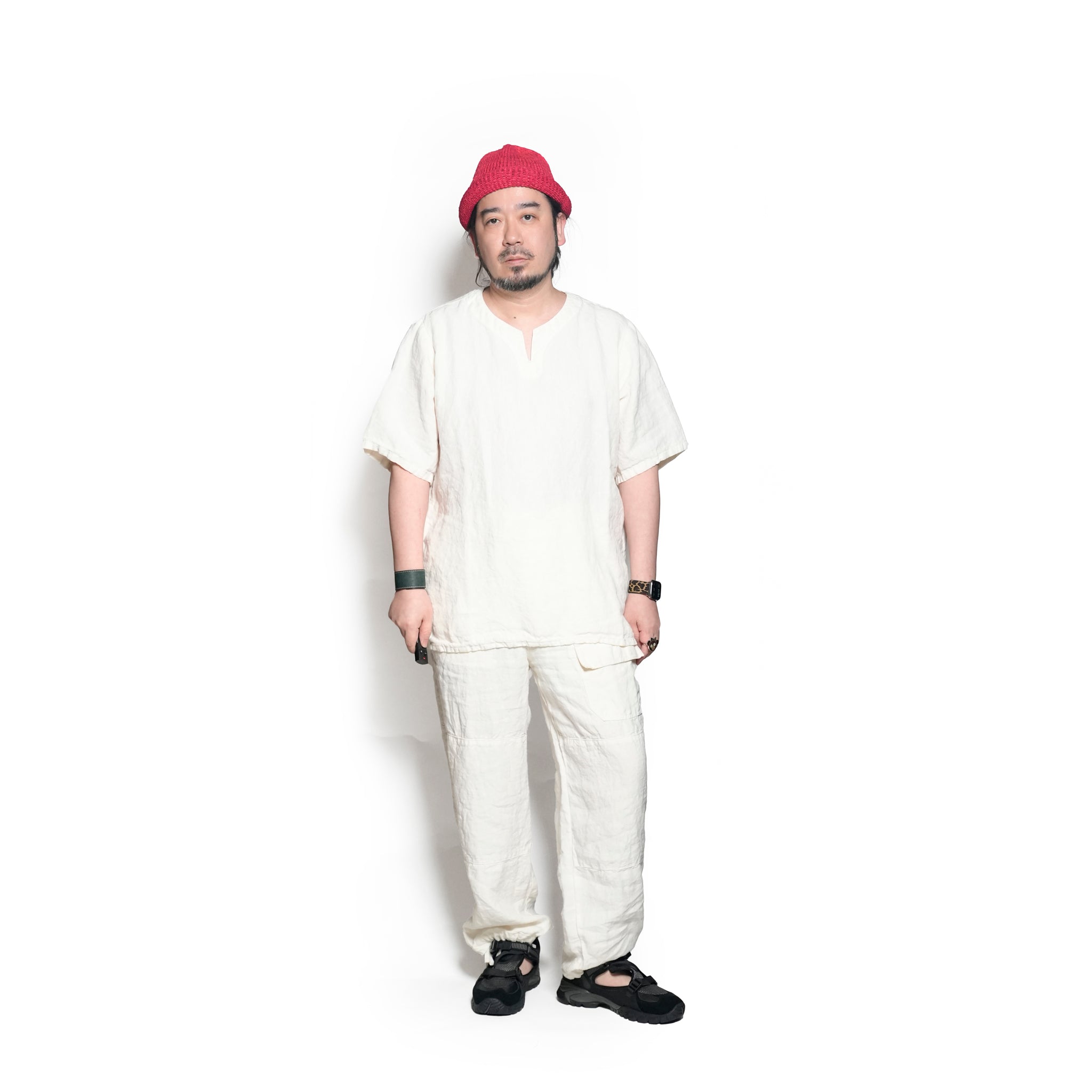LIBERTY SHIRTS | Color:01-Natural | S0704101_01-NATURAL / 02-NAVY【NASNGWAM_ナスングワム】