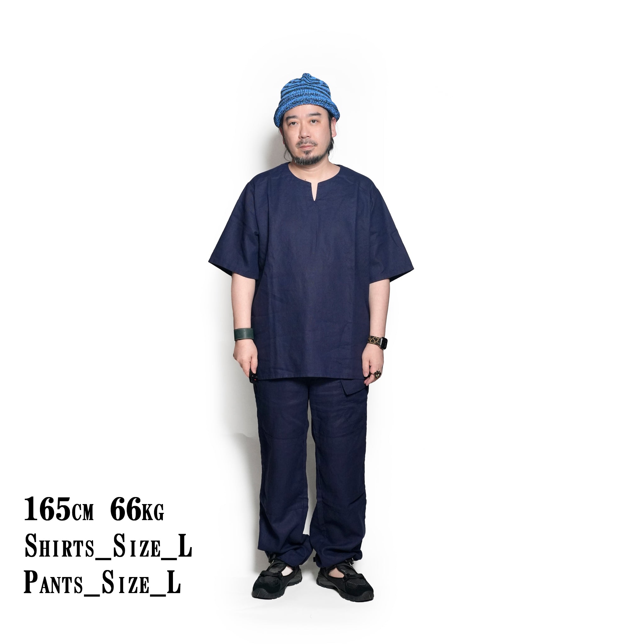 LIBERTY SHIRTS | Color:01-Natural | S0704101_01-NATURAL / 02-NAVY【NASNGWAM_ナスングワム】