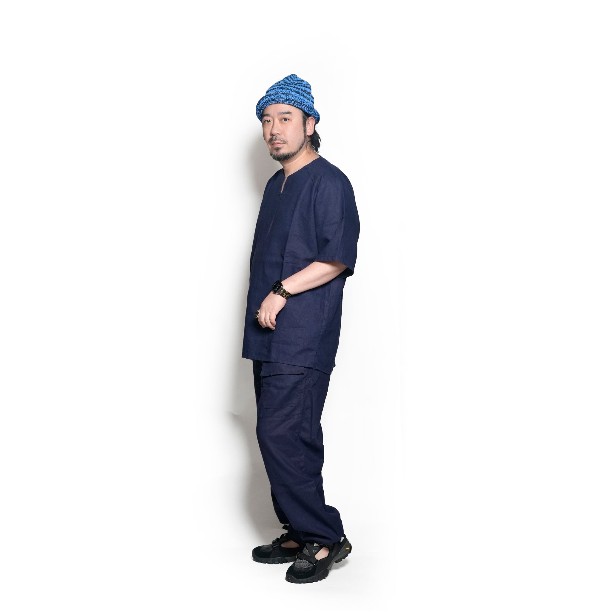 LIBERTY SHIRTS | Color:01-Natural | S0704101_01-NATURAL / 02-NAVY【NASNGWAM_ナスングワム】