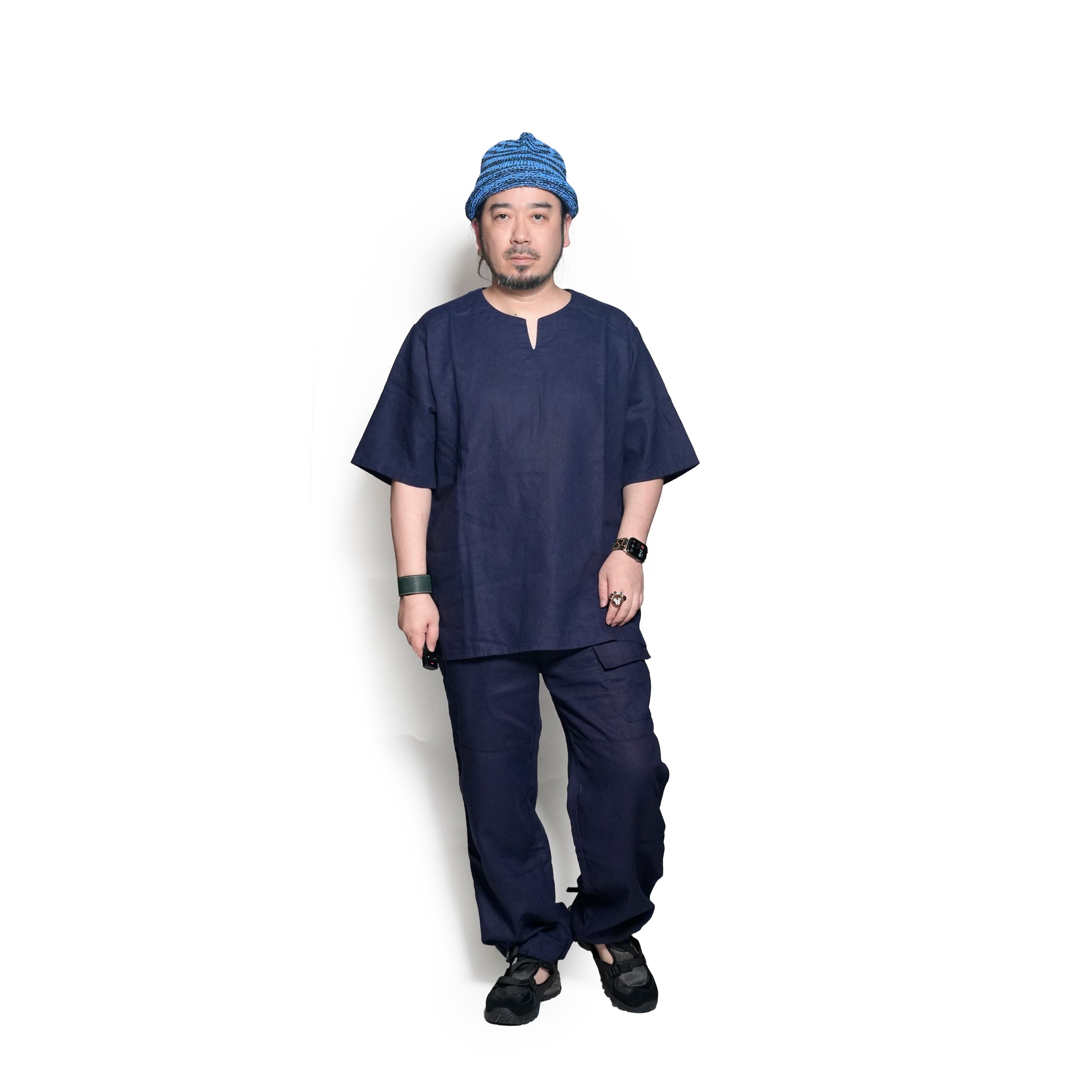 LIBERTY SHIRTS | Color:01-Natural | S0704101_01-NATURAL / 02-NAVY【NASNGWAM_ナスングワム】