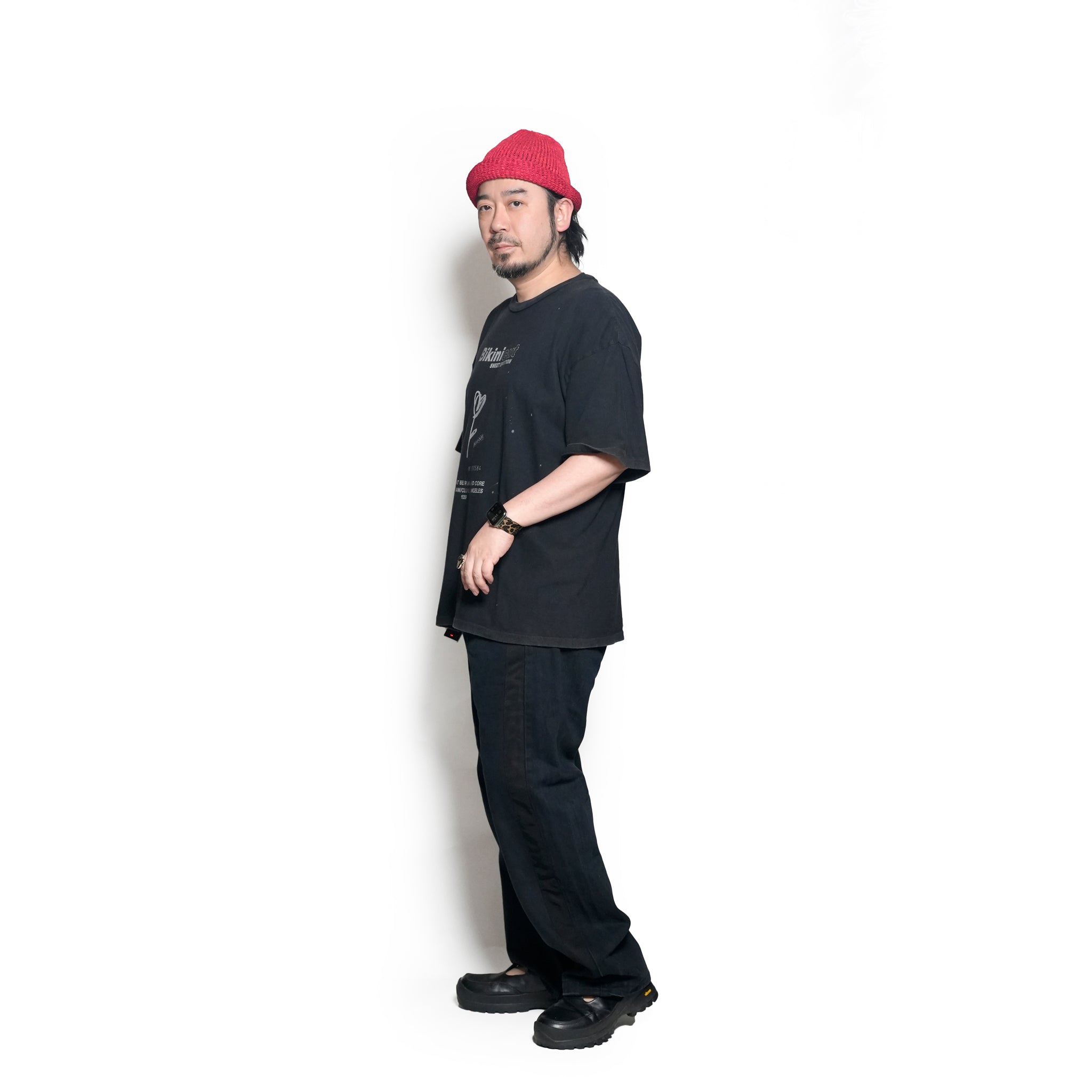 25#03-2010-0_Bikini Cut | 18/-black tube tee  | Color:Bikini Cut【MINAMI ANDERSON_ミナミアンダーソン】【入荷予定アイテム・入荷連絡可能】