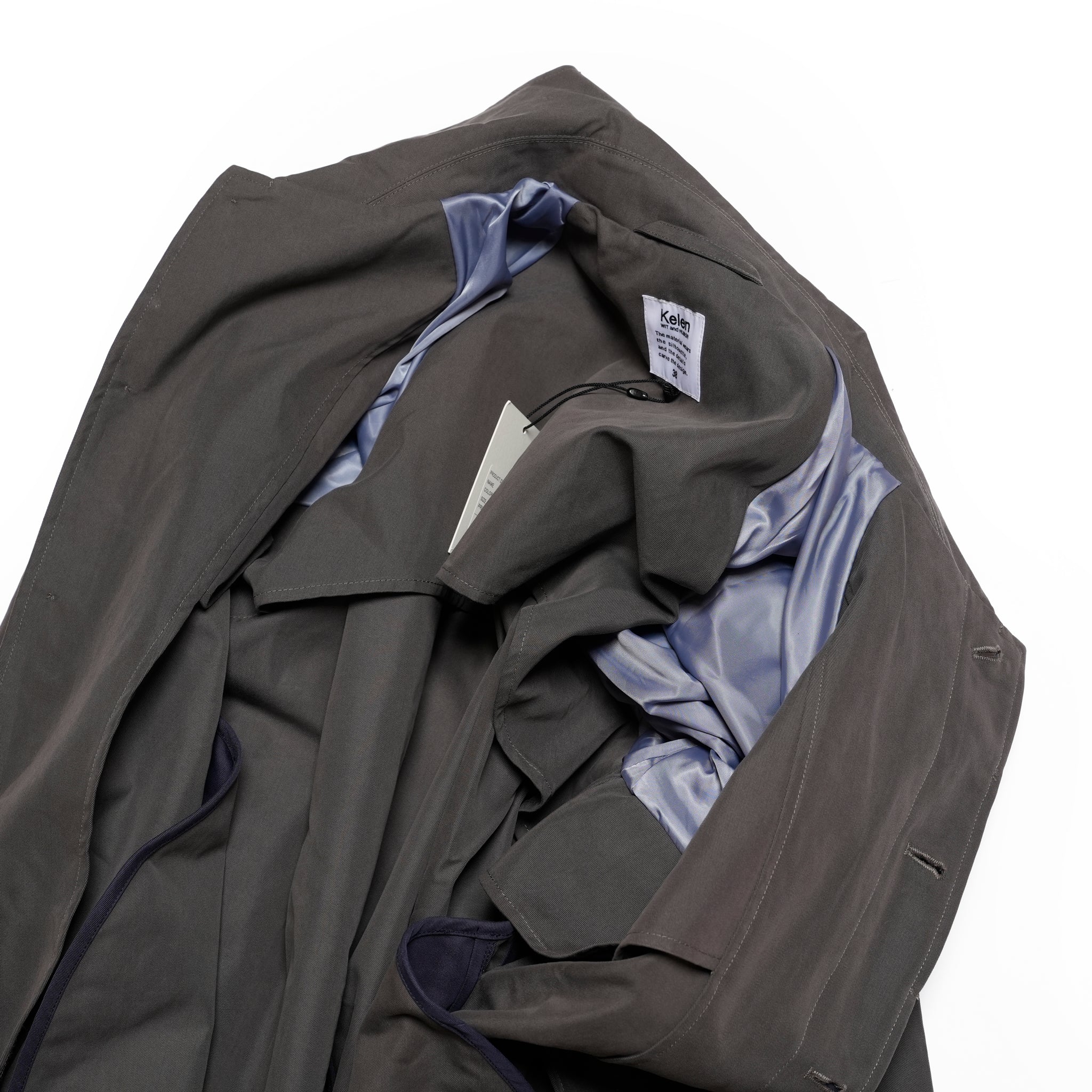 GRAVES | Color_Charcoal | No_klm25fjk1117_ch【KELEN MEN_ケレン】