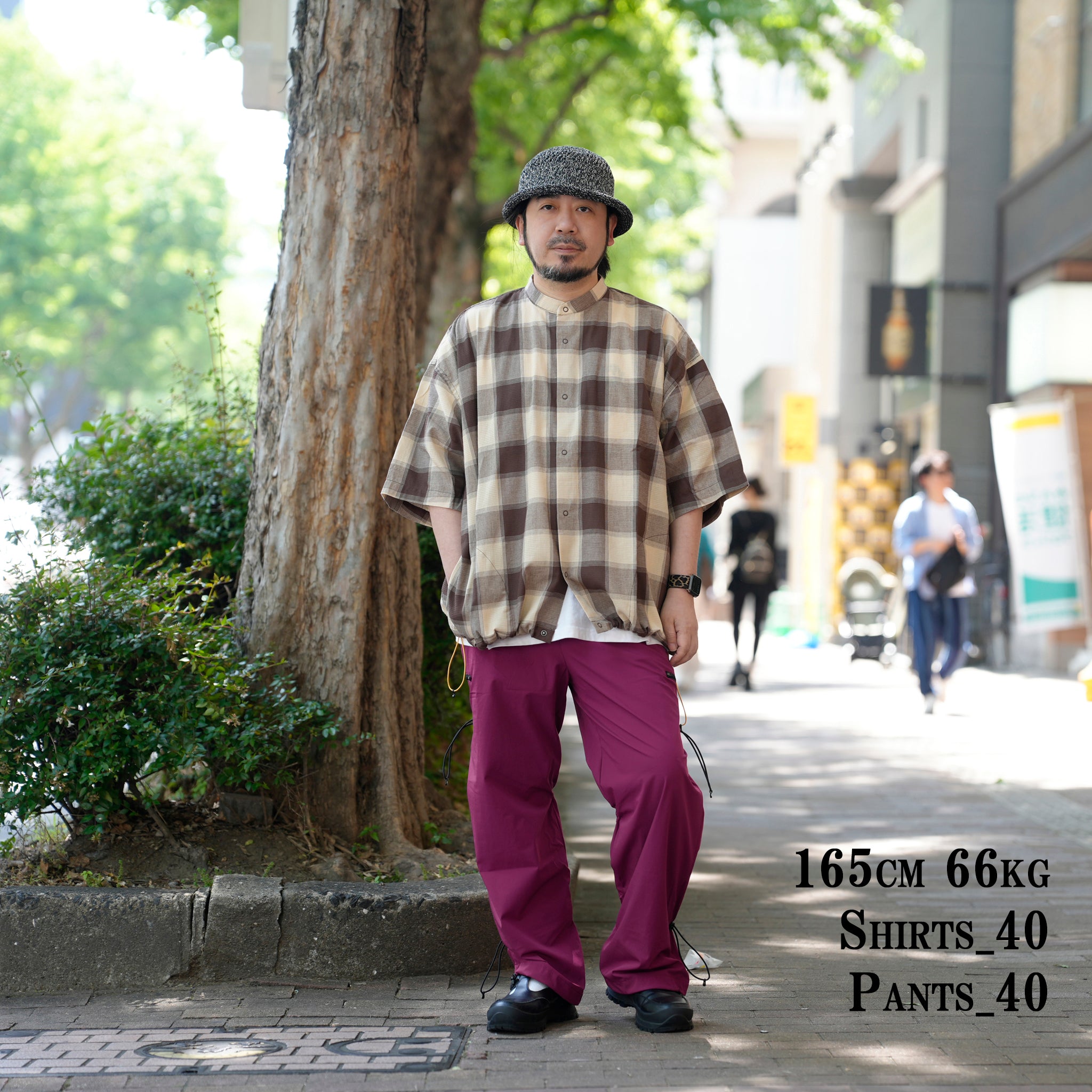 IAGGO | Color_Plum | No_klm25spt1137_plum【KELEN MEN_ケレン】