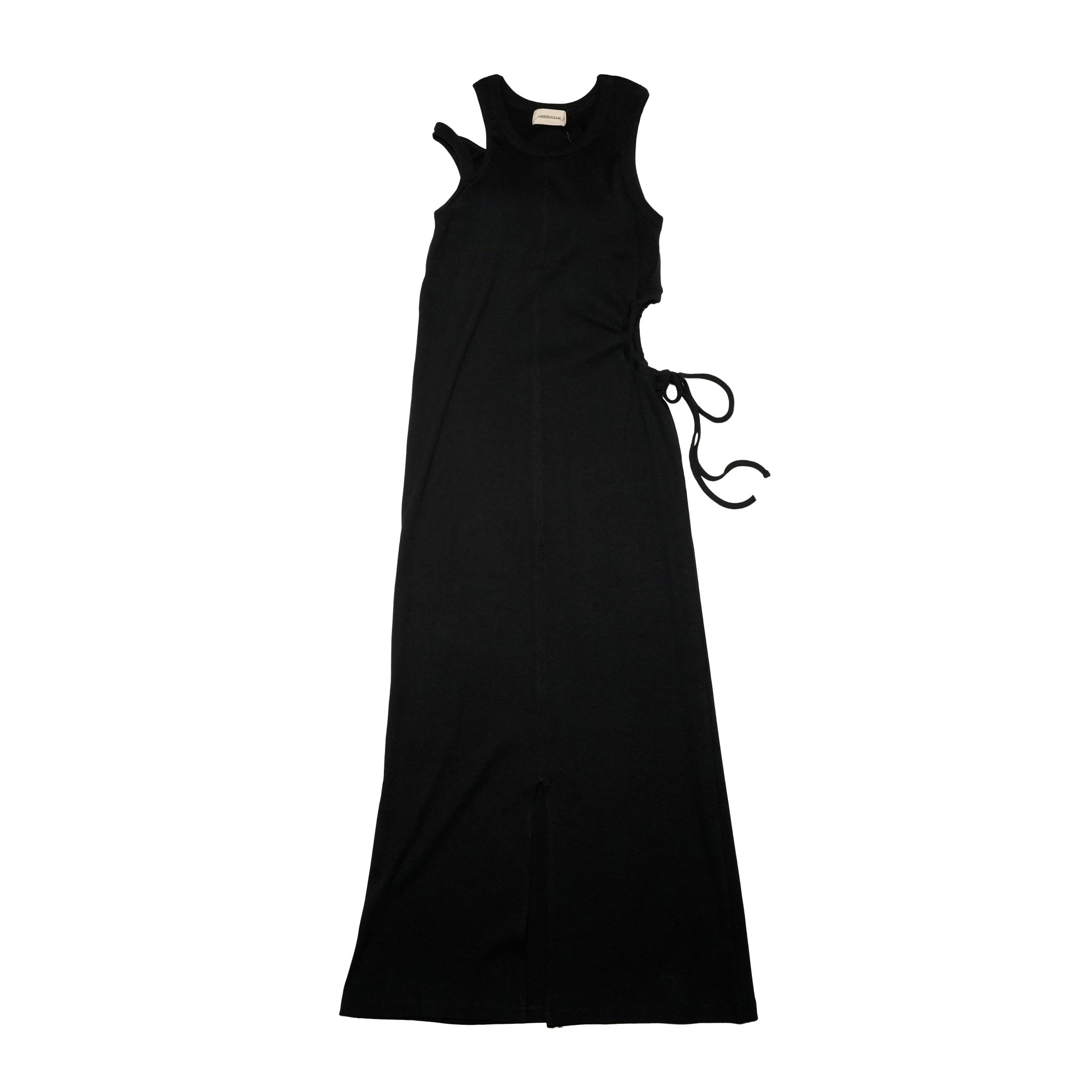 Name:Stretch RIB Art Dress | Color:Black【AMBERGLEAM_アンバーグリーム】| No:1183141418