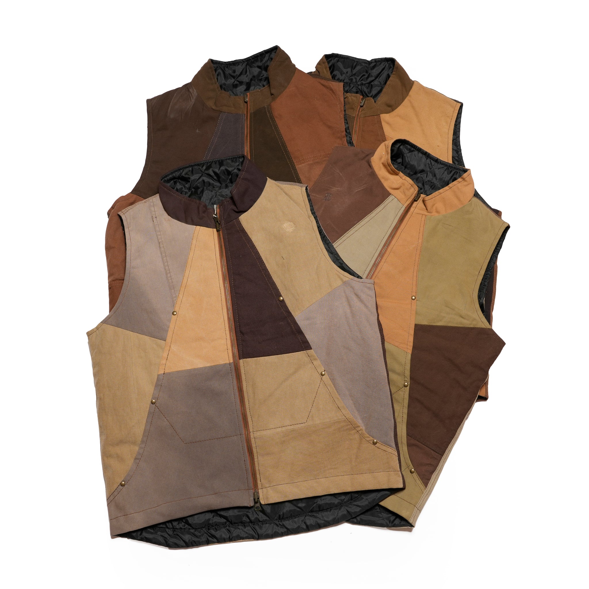 FACTORY VEST | Color_BROWN | No_RV0759702【NASNGWAM_ナスングワム】