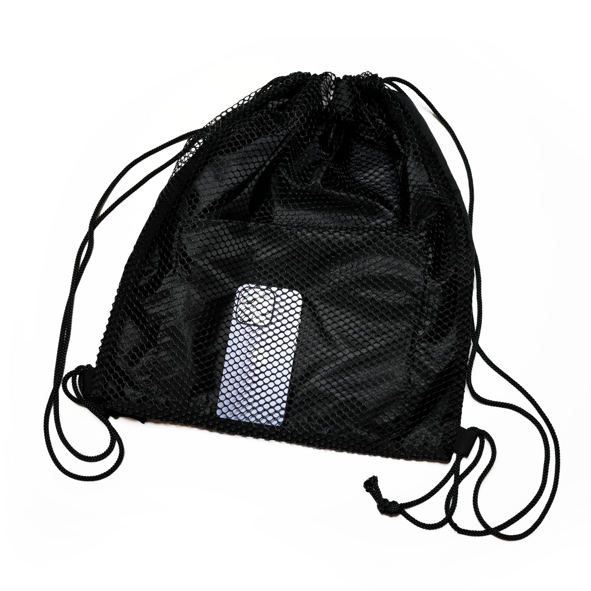 CSTM BAG-02 | Name*Toned D.S. Sack Add Front Pocket | Color:Black【SMOKE T ONE】【CS_One Cstm Fits All Made In USA】