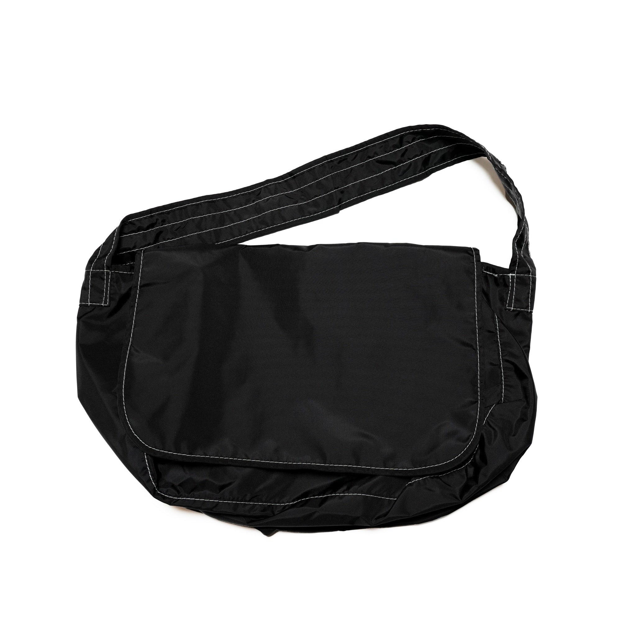 CSTM BAG-03 | Name*Nylon Newspaper | Color:Black【SMOKE T ONE】【CS_One Cstm Fits All Made In USA】