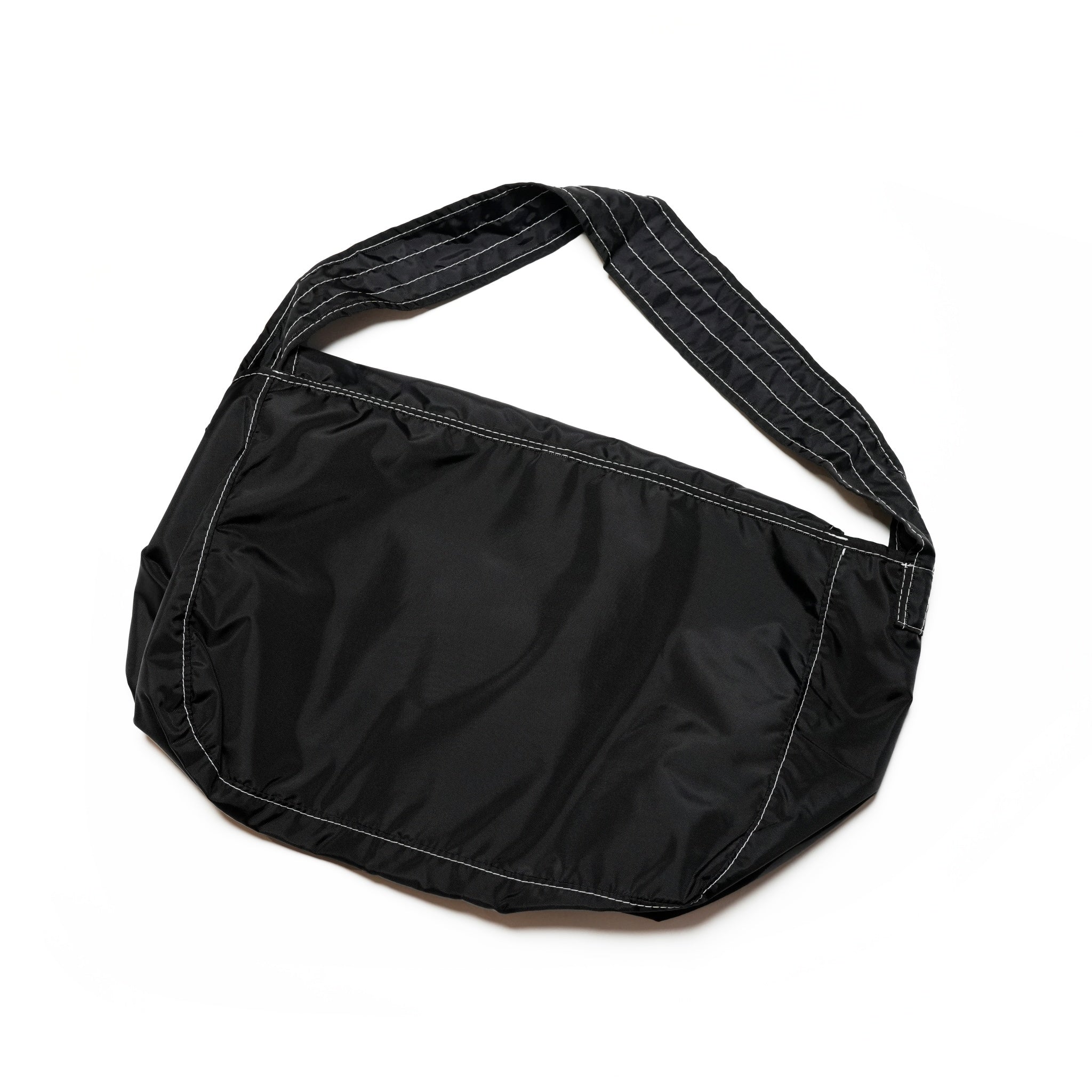 CSTM BAG-03 | Name*Nylon Newspaper | Color:Black【SMOKE T ONE】【CS_One Cstm Fits All Made In USA】