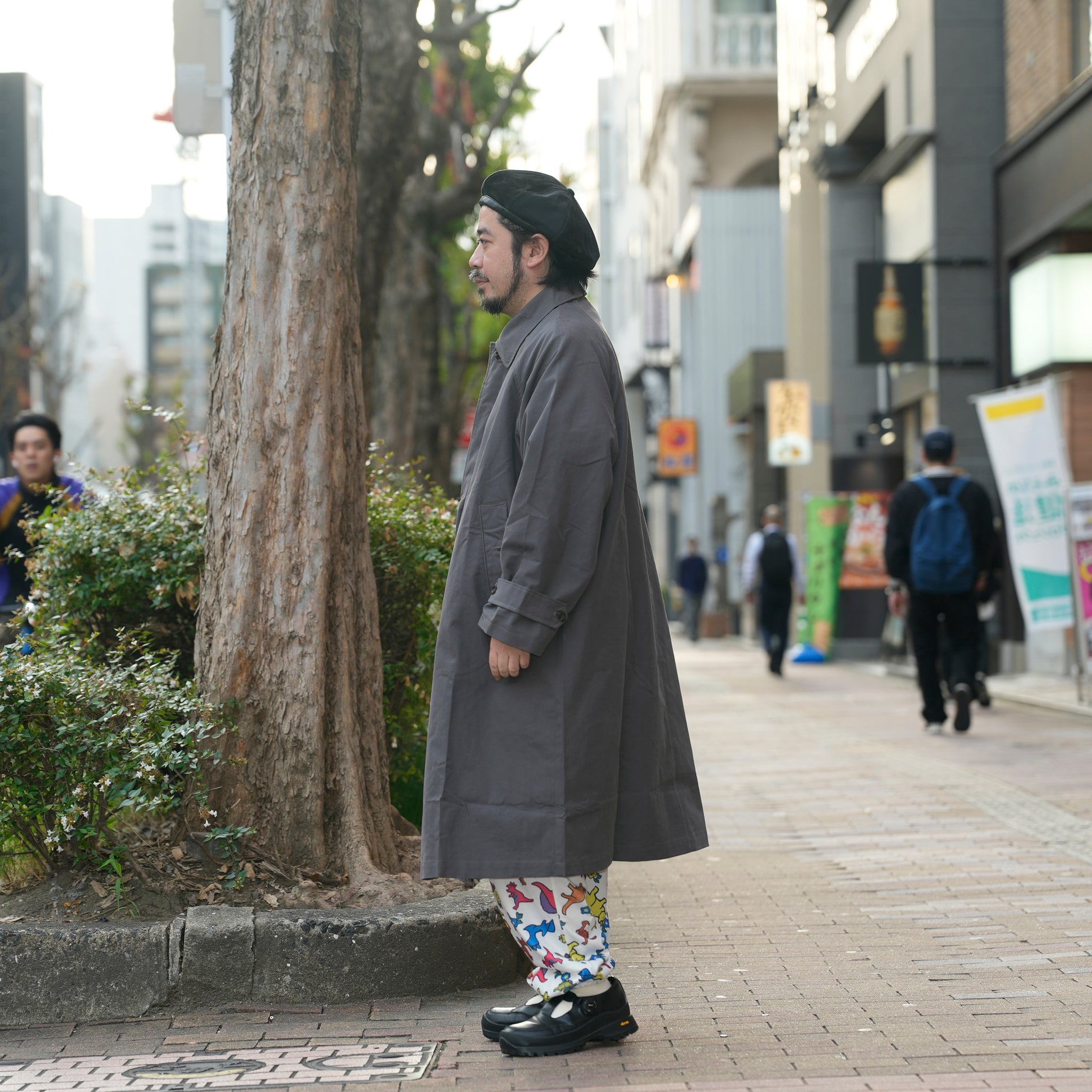 GRAVES | Color_Charcoal | No_klm25fjk1117_ch【KELEN MEN_ケレン】