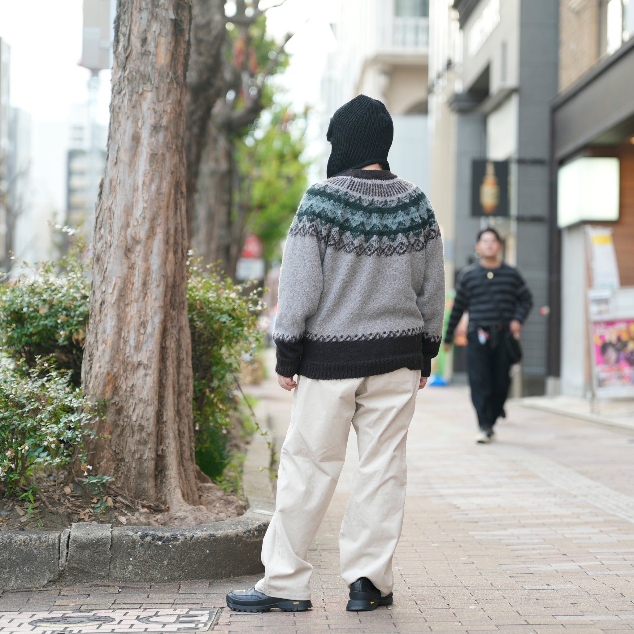 RELAX FIT №147 [ Corduroy easyslacks ] Color:Black/Brown/Cream【RELAX FIT_リラックスフィット】