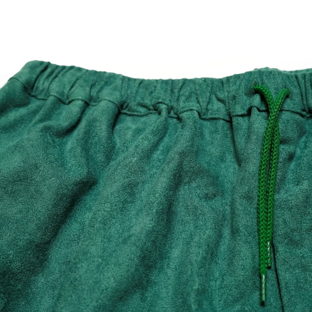 No:SN24S02000_g | Name:FAKE SUEDE BAGGY SHORT | Color:Green【SUNNY SPORTS_サニースポーツ】