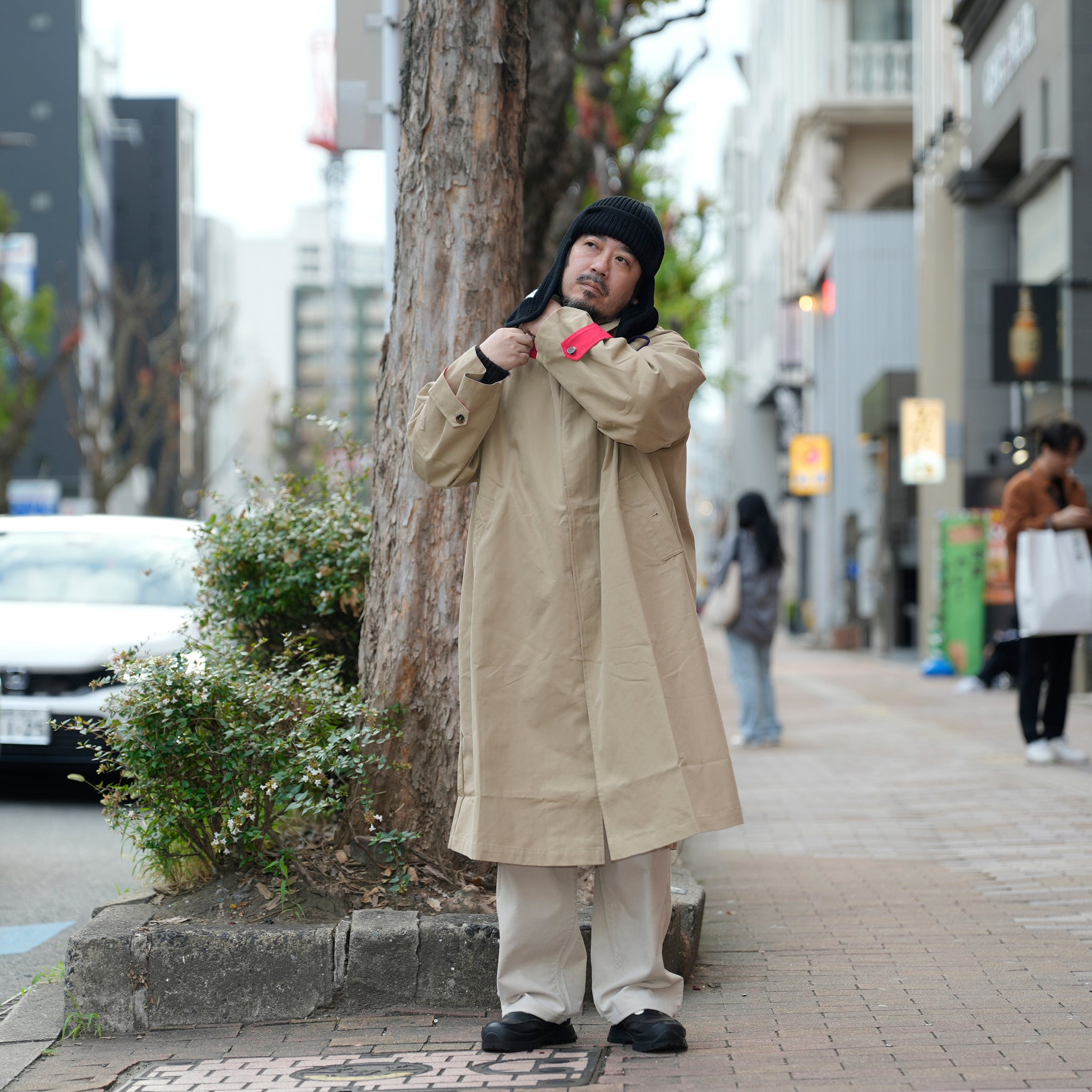 GRAVES | Color_Beige | No_klm25fjk1117_bg【KELEN MEN_ケレン】