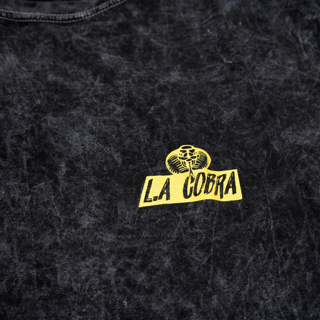 TL24S01400 | LA COBRA CHEMICAL TEE | Color:Black【THRIFTY LOOK_スリフティールック】