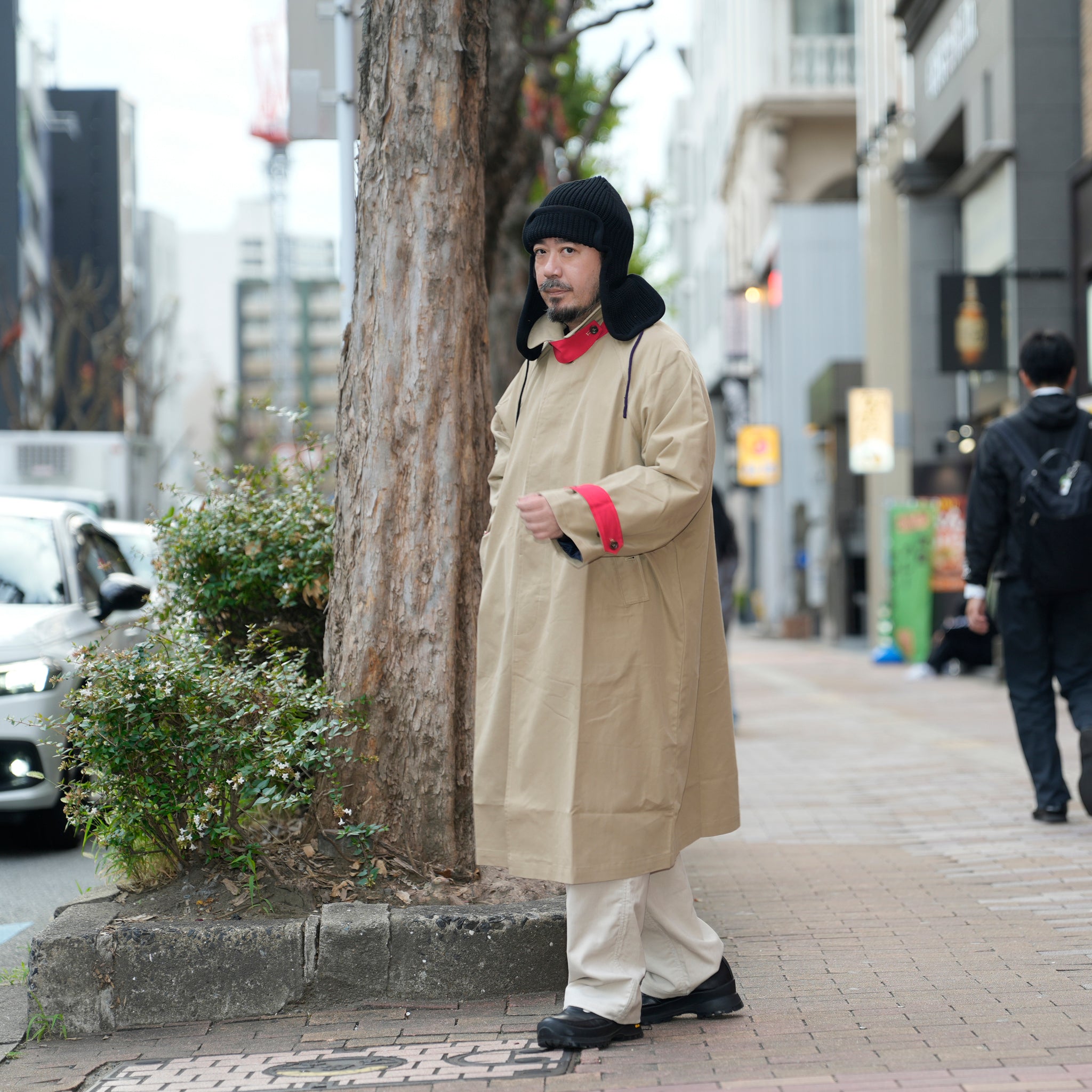 GRAVES | Color_Beige | No_klm25fjk1117_bg【KELEN MEN_ケレン】