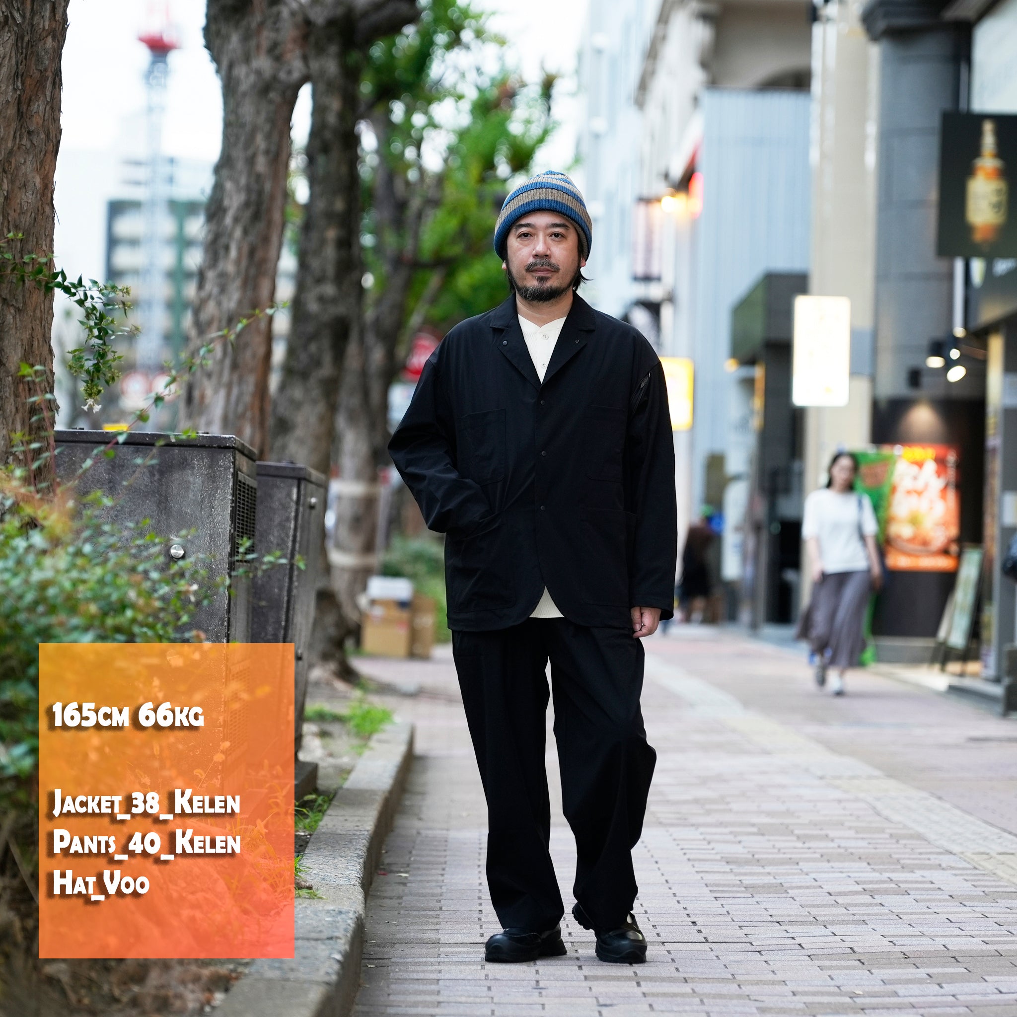 HAPI | Color_Black | No_klm25spt1115_bk【KELEN MEN_ケレン】