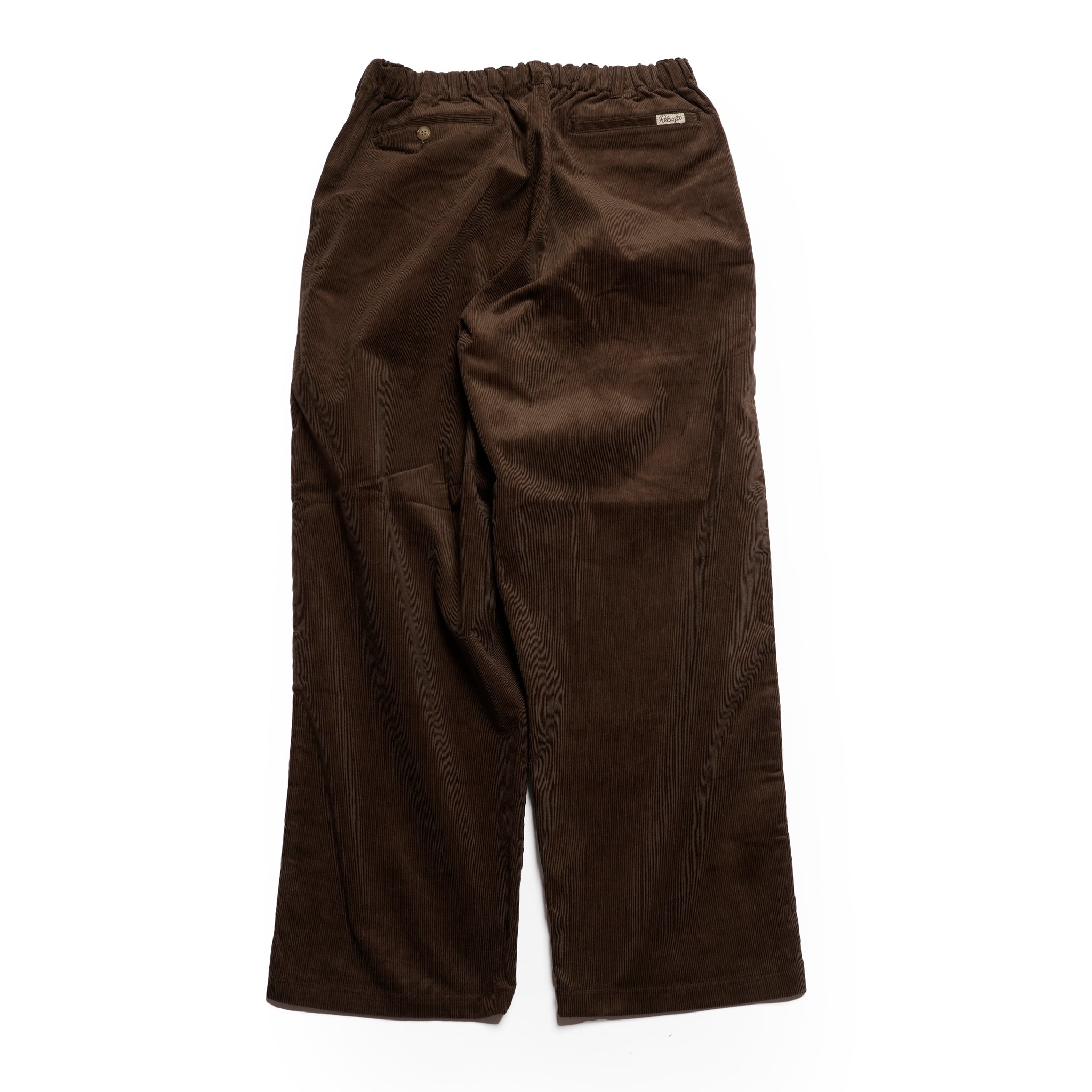 RELAX FIT №147 [ Corduroy easyslacks ] Color:Black/Brown/Cream【RELAX FIT_リラックスフィット】
