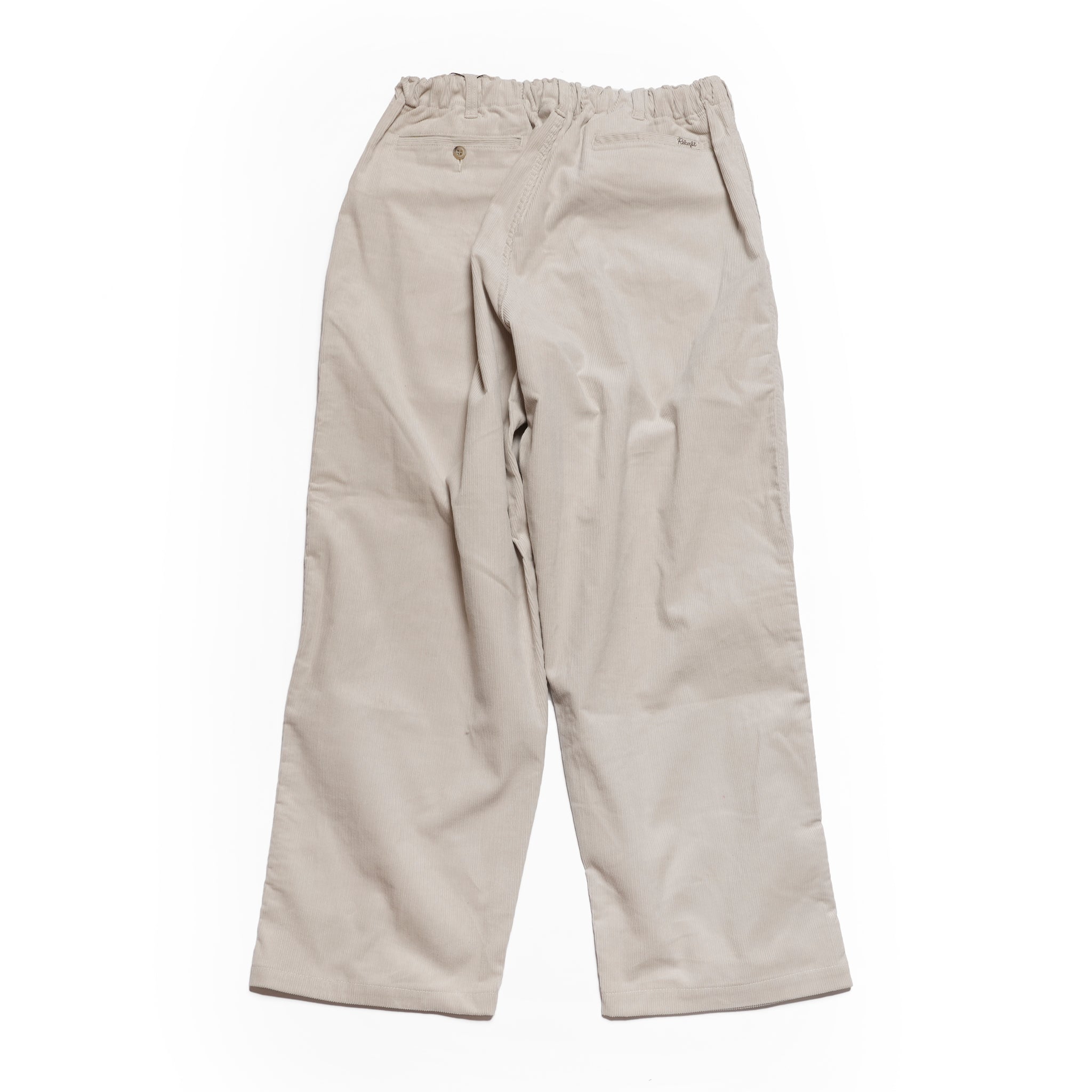 RELAX FIT №147 [ Corduroy easyslacks ] Color:Black/Brown/Cream【RELAX FIT_リラックスフィット】