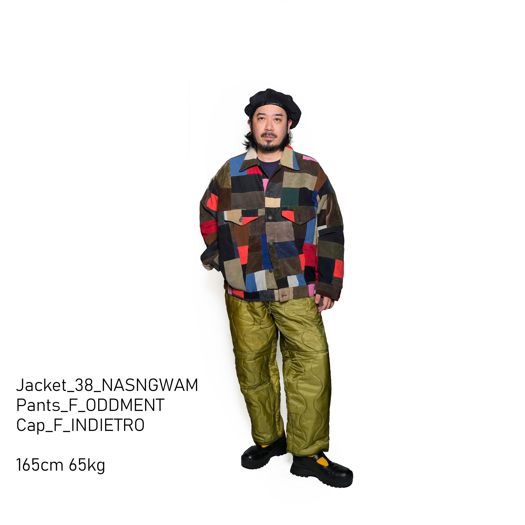 QUILTING PANTS | Color:Olive【ODDMENT_オッドメント】