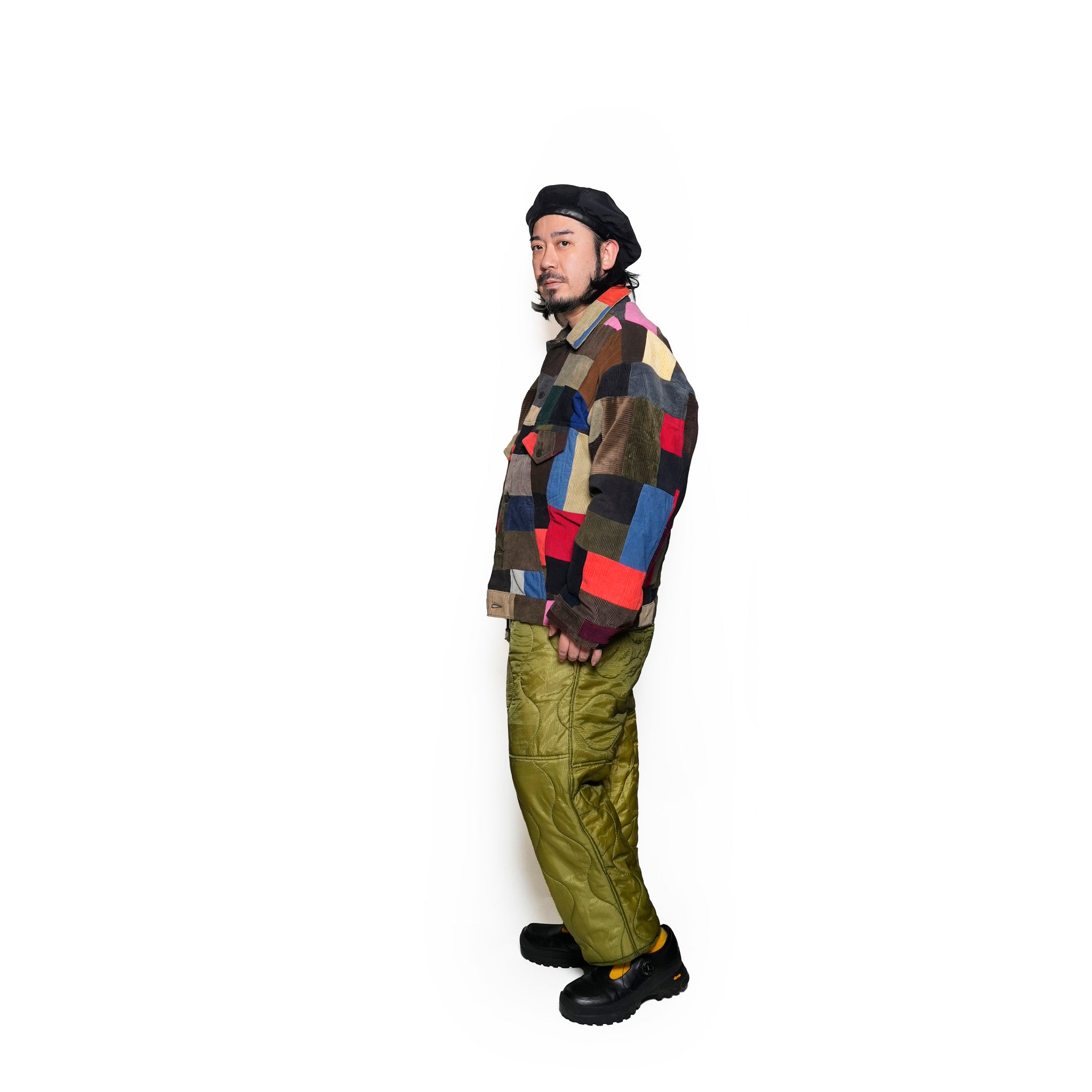 QUILTING PANTS | Color:Olive【ODDMENT_オッドメント】