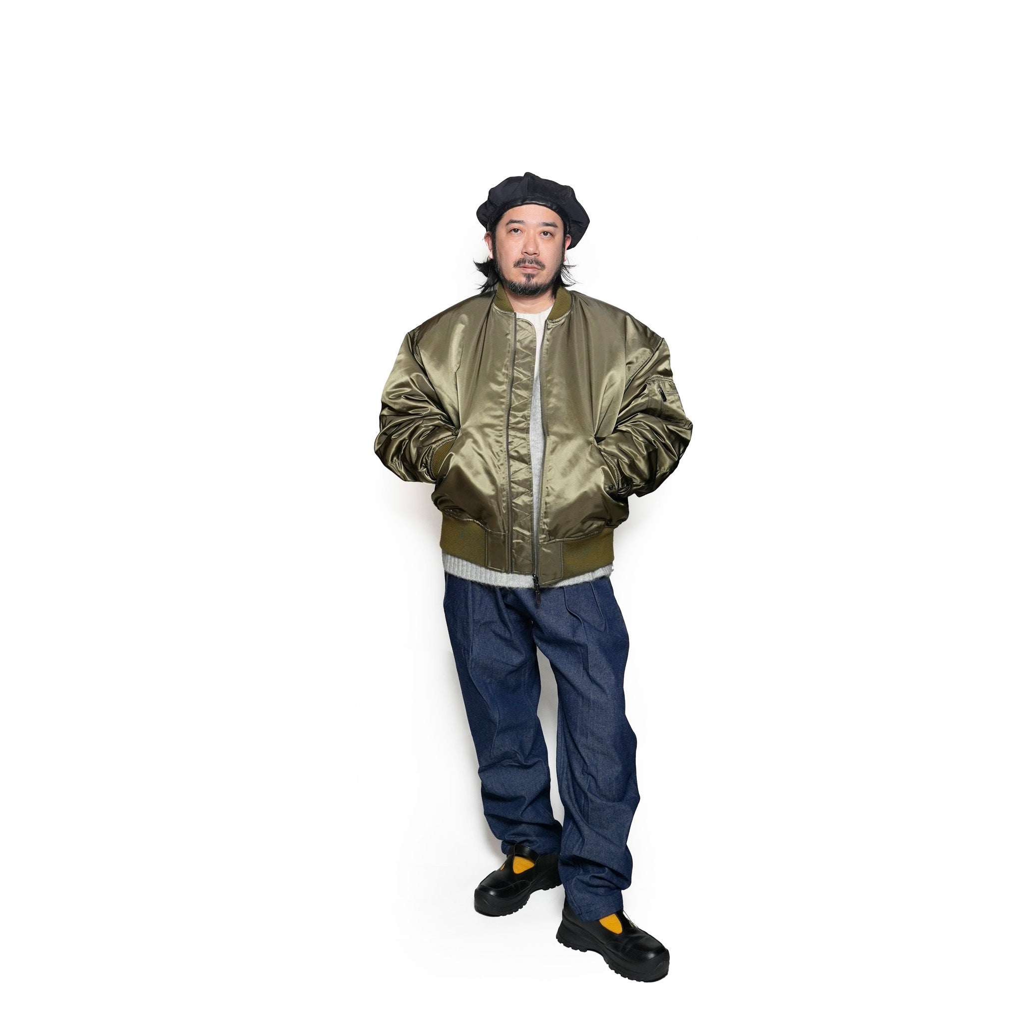 FEW24WJK5221_KHAKI | FLIGHT DOWN JACKET | Color:Khaki【MIFFEW_ミフュー】