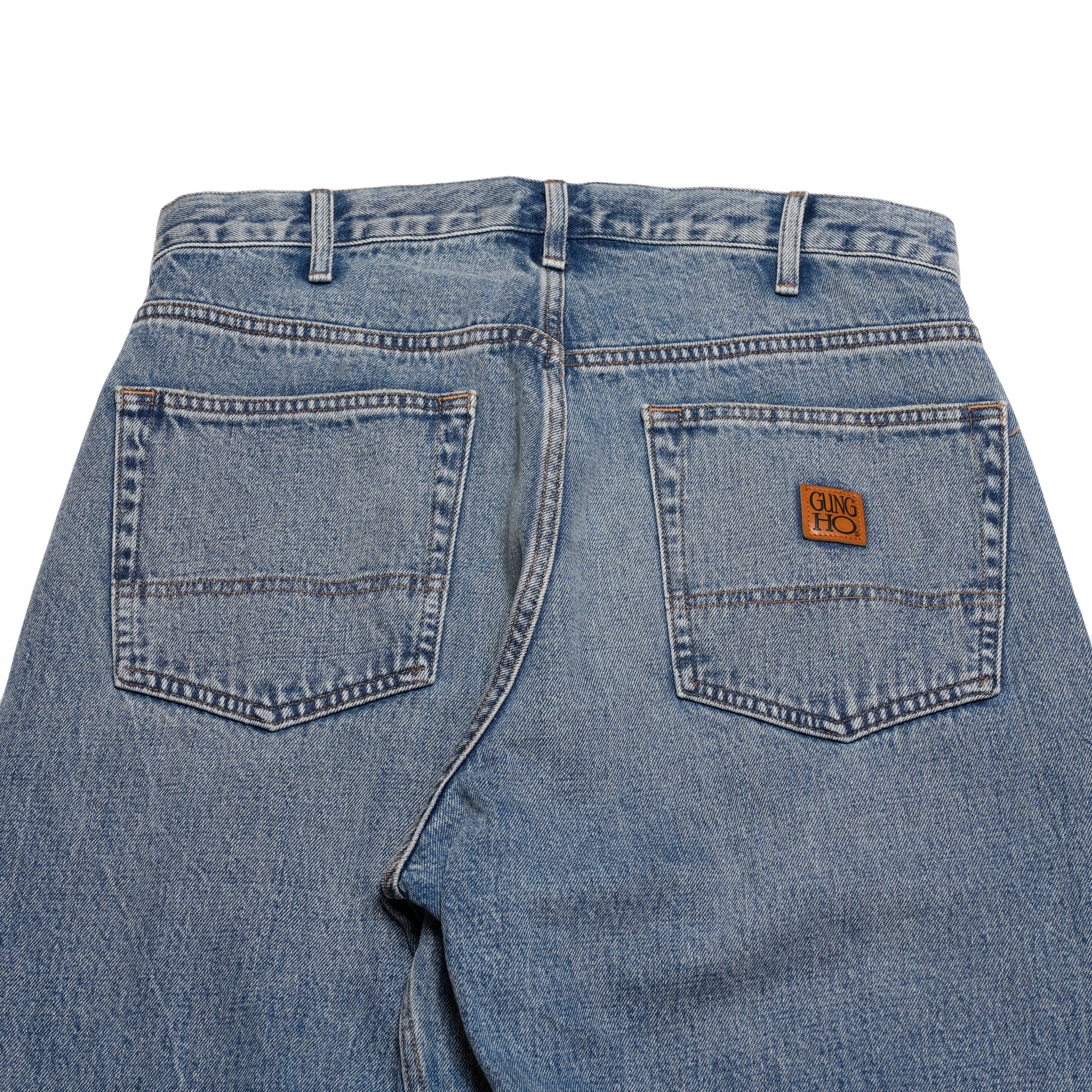 DENIM BAGGY PANTS | Color_#15 BlueStone | No_gh5s013d_#15 bluestone【GUNG HO_ガンホー】