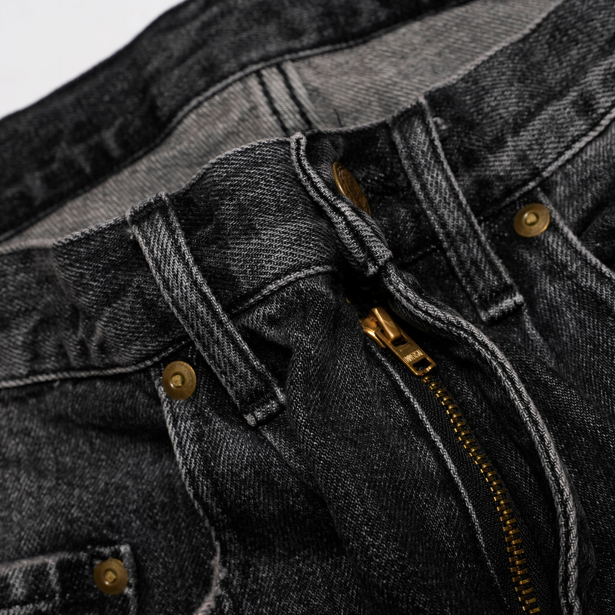 DENIM BAGGY PANTS – #11 BlackStone | gh5s013d_#11 blackstone【GUNG HO_ガンホー】