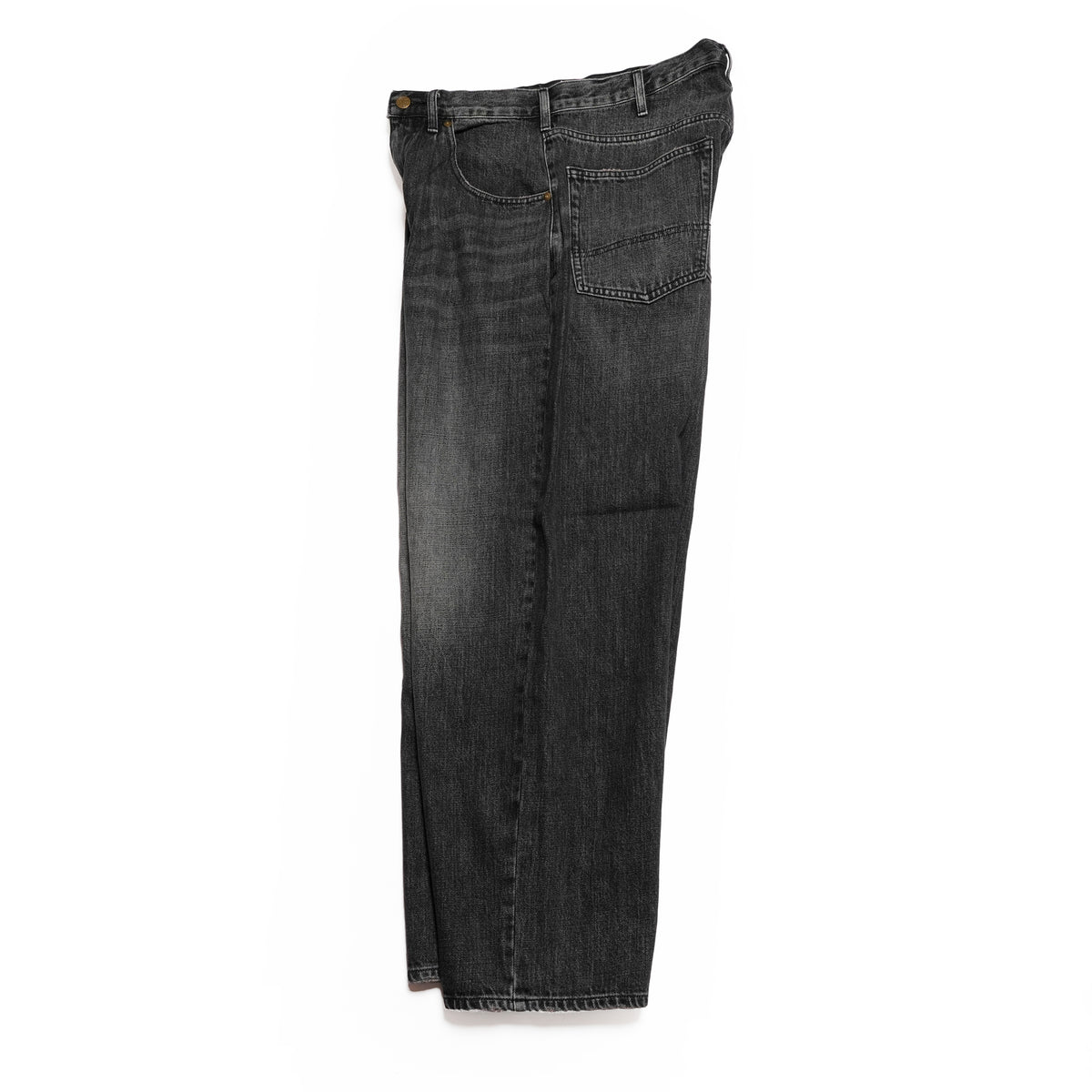 DENIM BAGGY PANTS – #11 BlackStone | gh5s013d_#11 blackstone【GUNG HO_ガンホー】