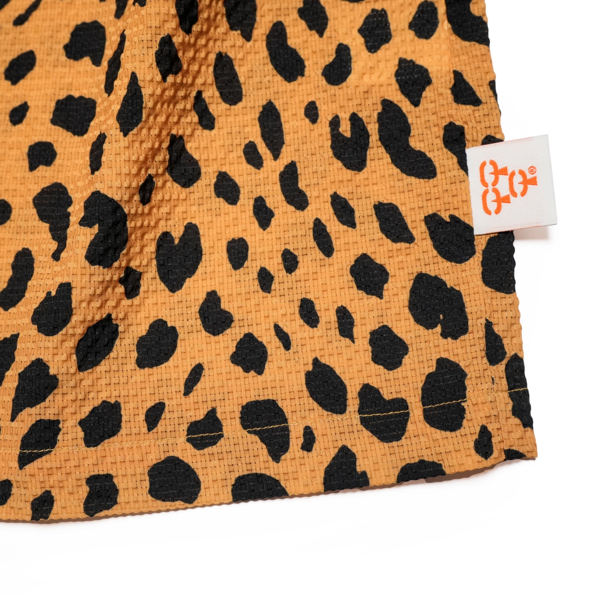 G62201_MU | LEOPARD ALOHA SHIRTS-MU | COlor:MUSTARD【GORT_ゴート】