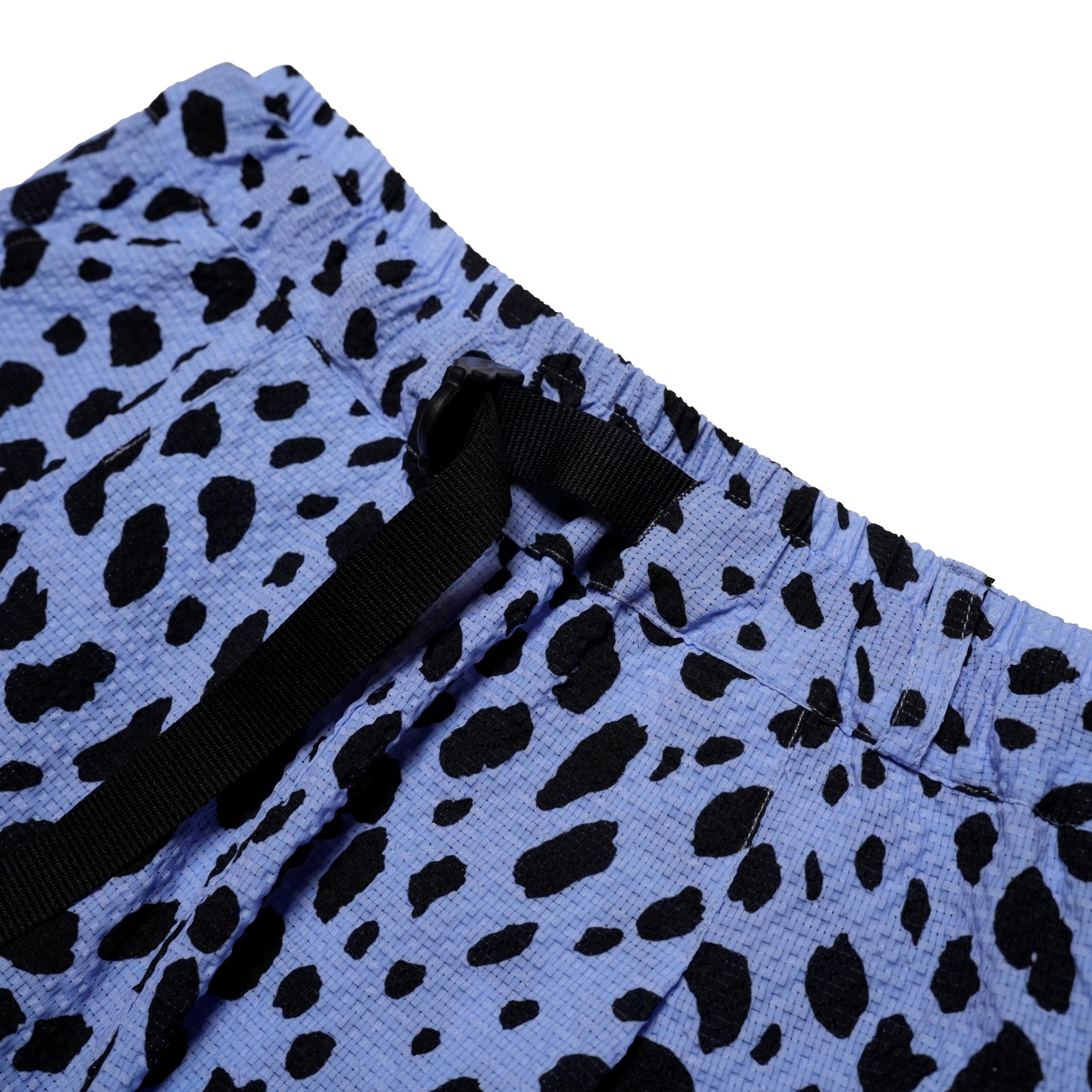 G62302_BL | LEOPARD LONG WIDE SUMMER SHORTS-BL | COlor:Blue【GORT_ゴート】