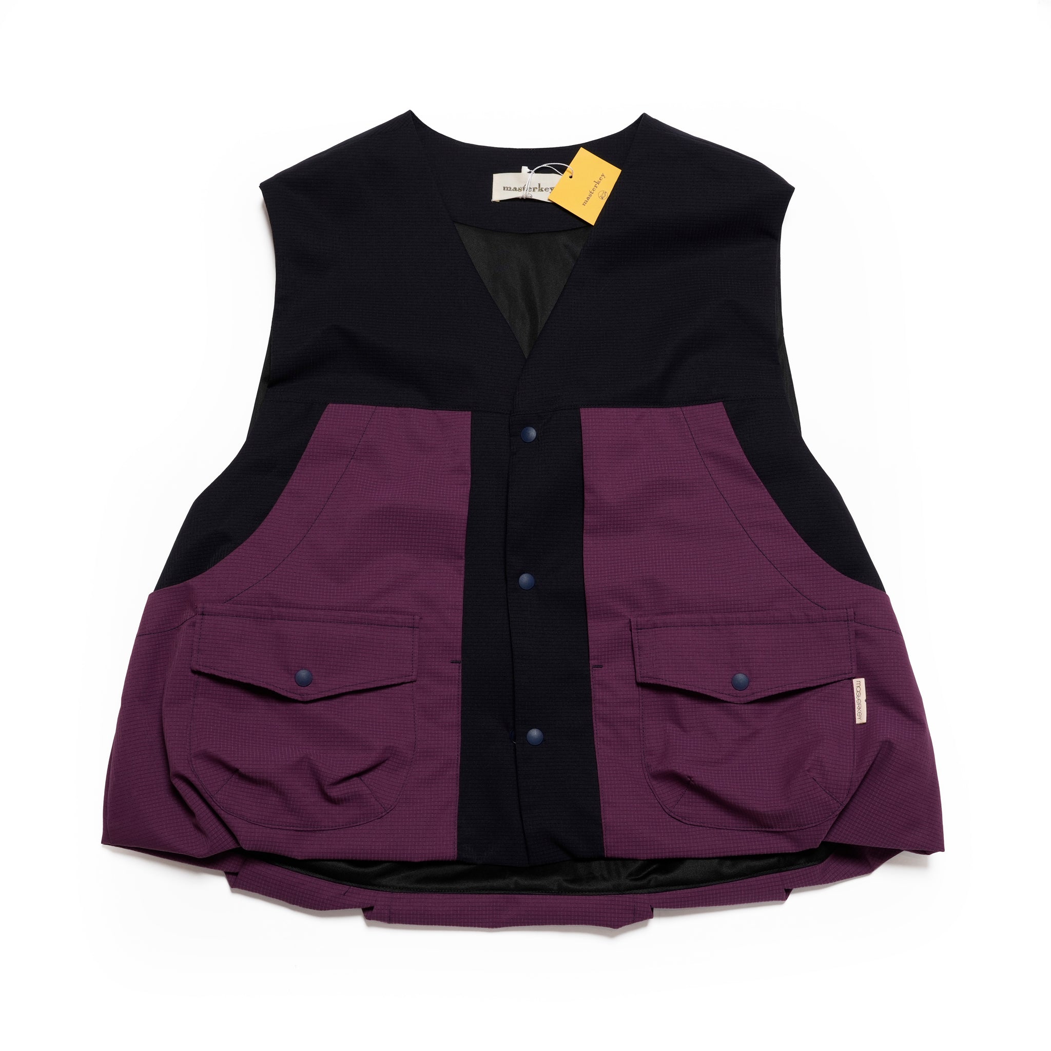 COMFORT-VEST | Color_Ppl | No_MK26S-V-01_Ppl【MASTERKEY_マスターキー】【入荷予定アイテム・入荷連絡可能】